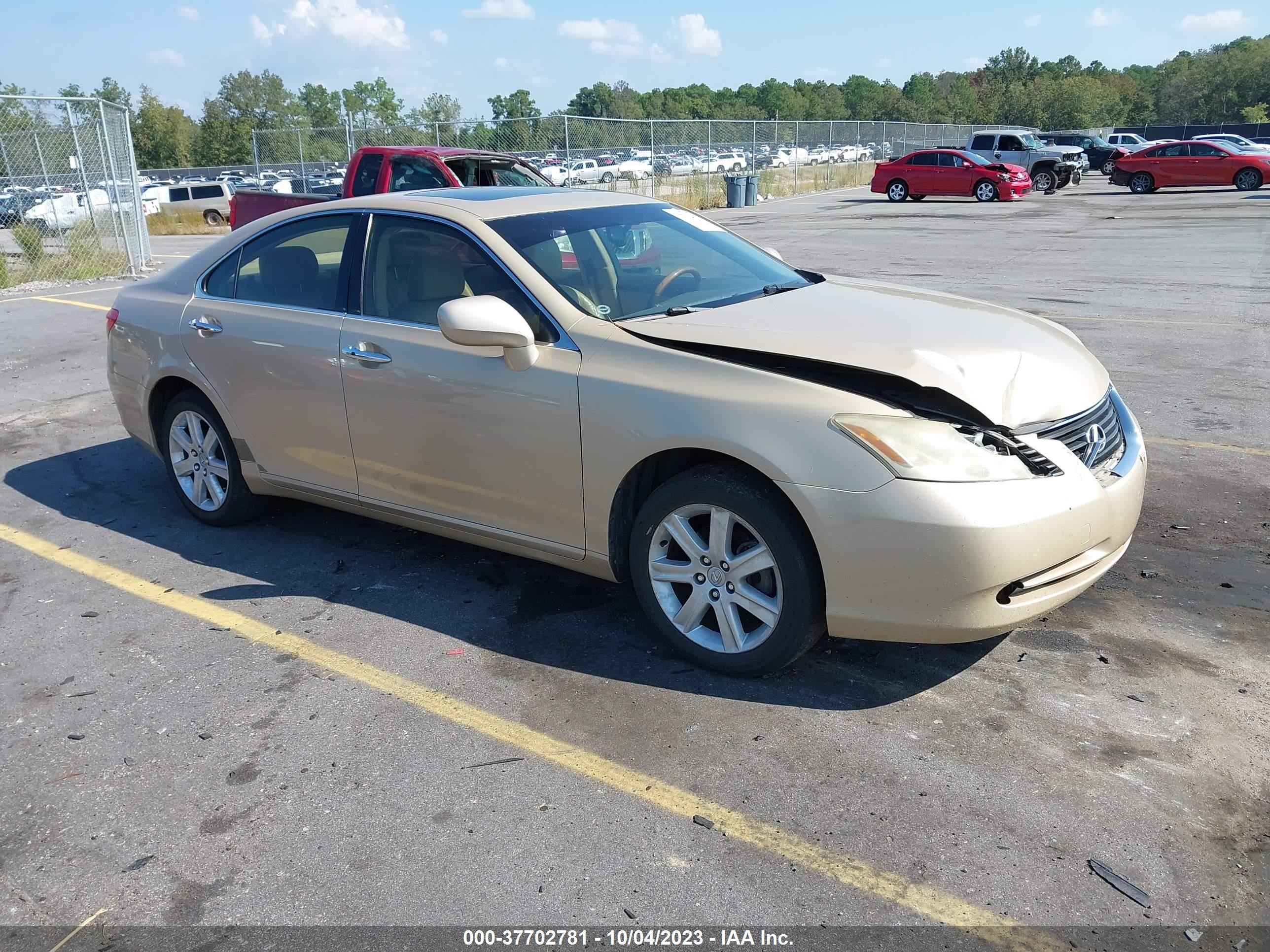 lexus es 2007 jthbj46g072020764