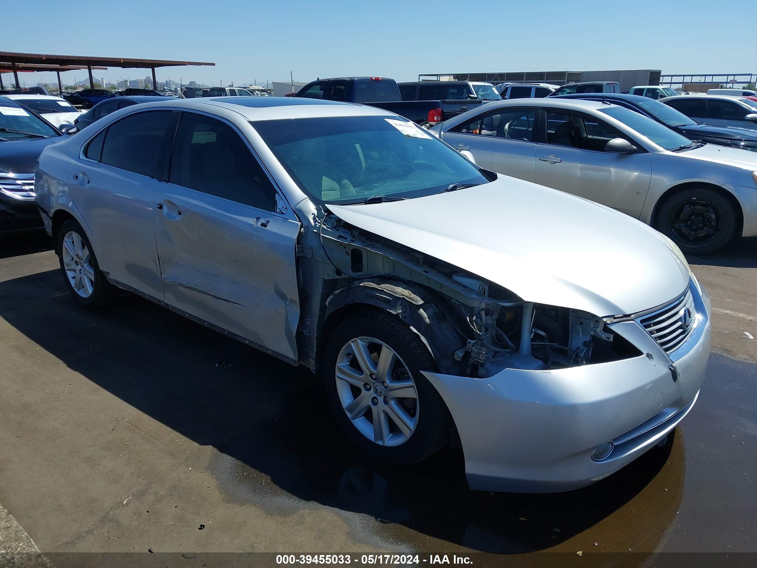 lexus es 2007 jthbj46g072077014