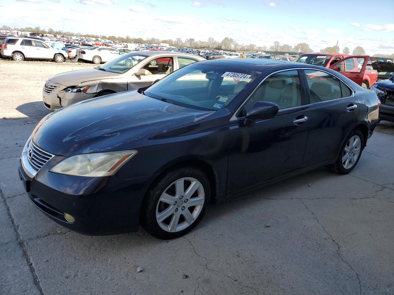 lexus es 2007 jthbj46g072095528