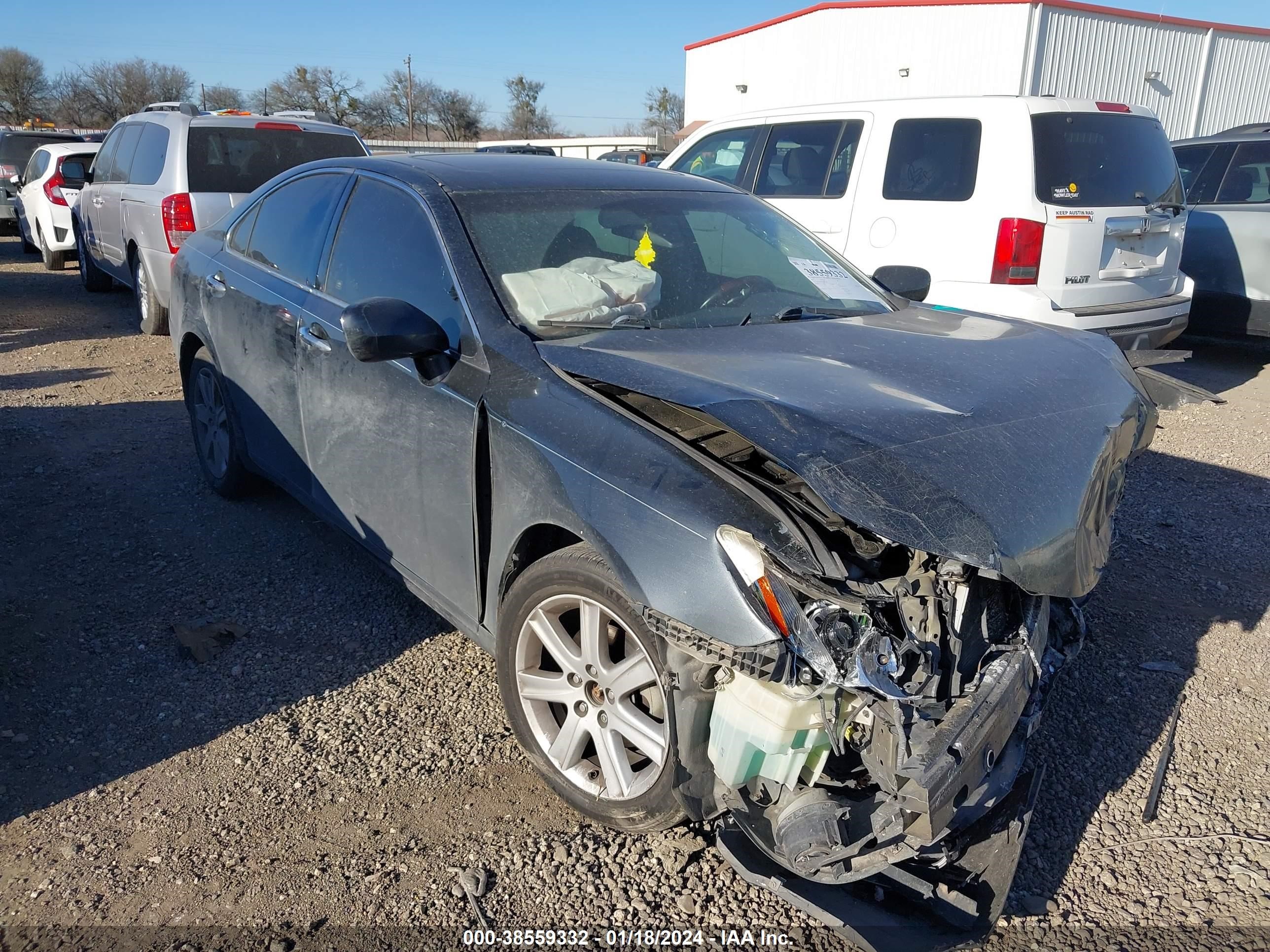 lexus es 2007 jthbj46g072097408