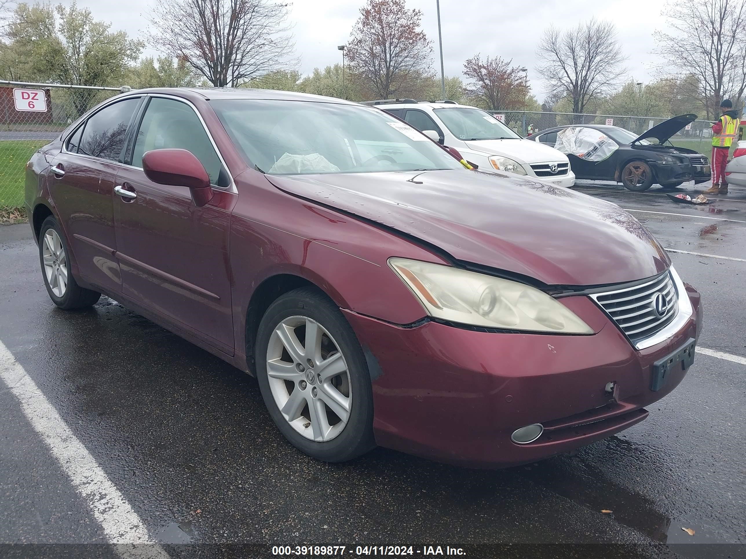 lexus es 2007 jthbj46g072098266