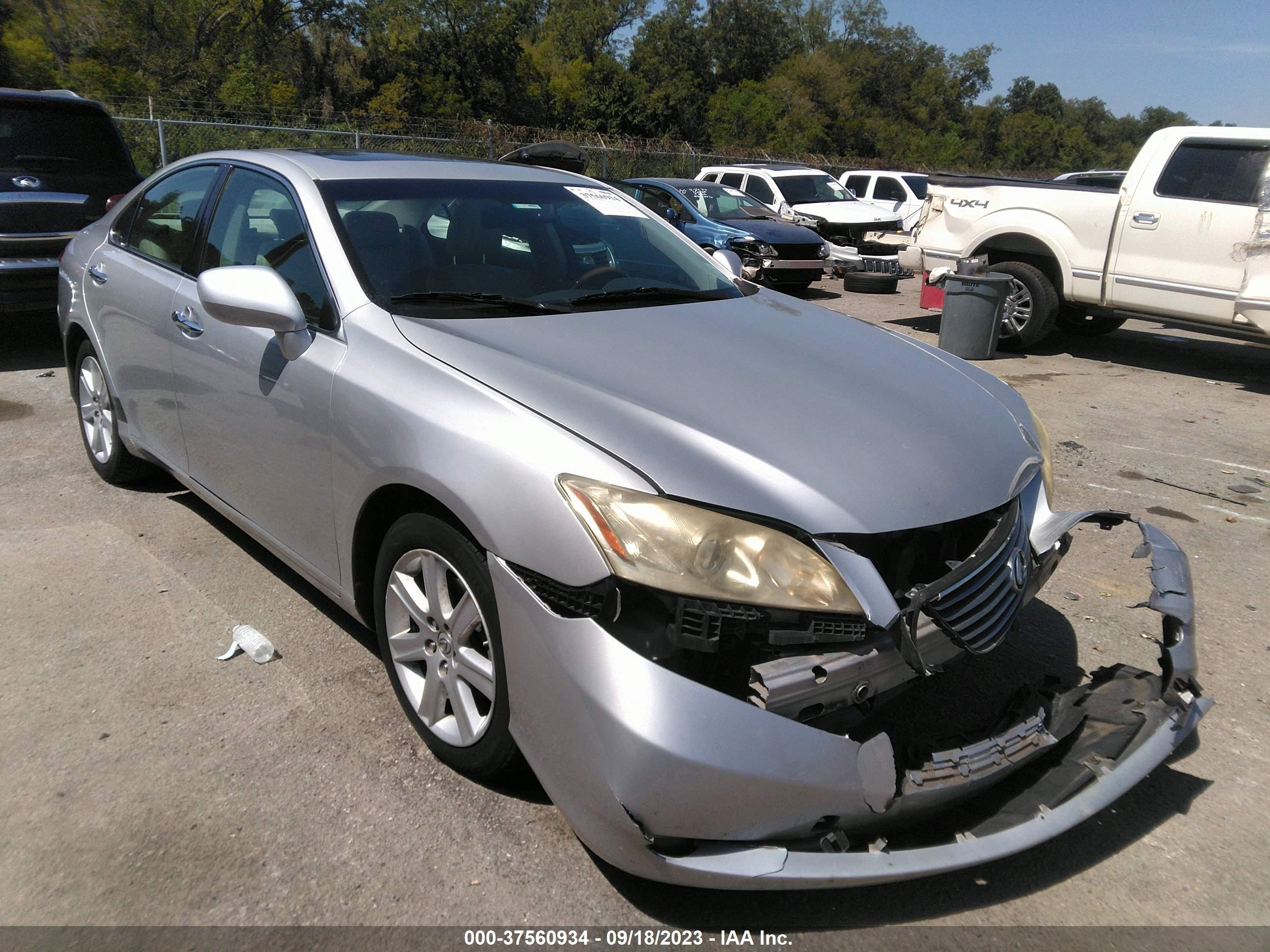 lexus es 2007 jthbj46g072141407