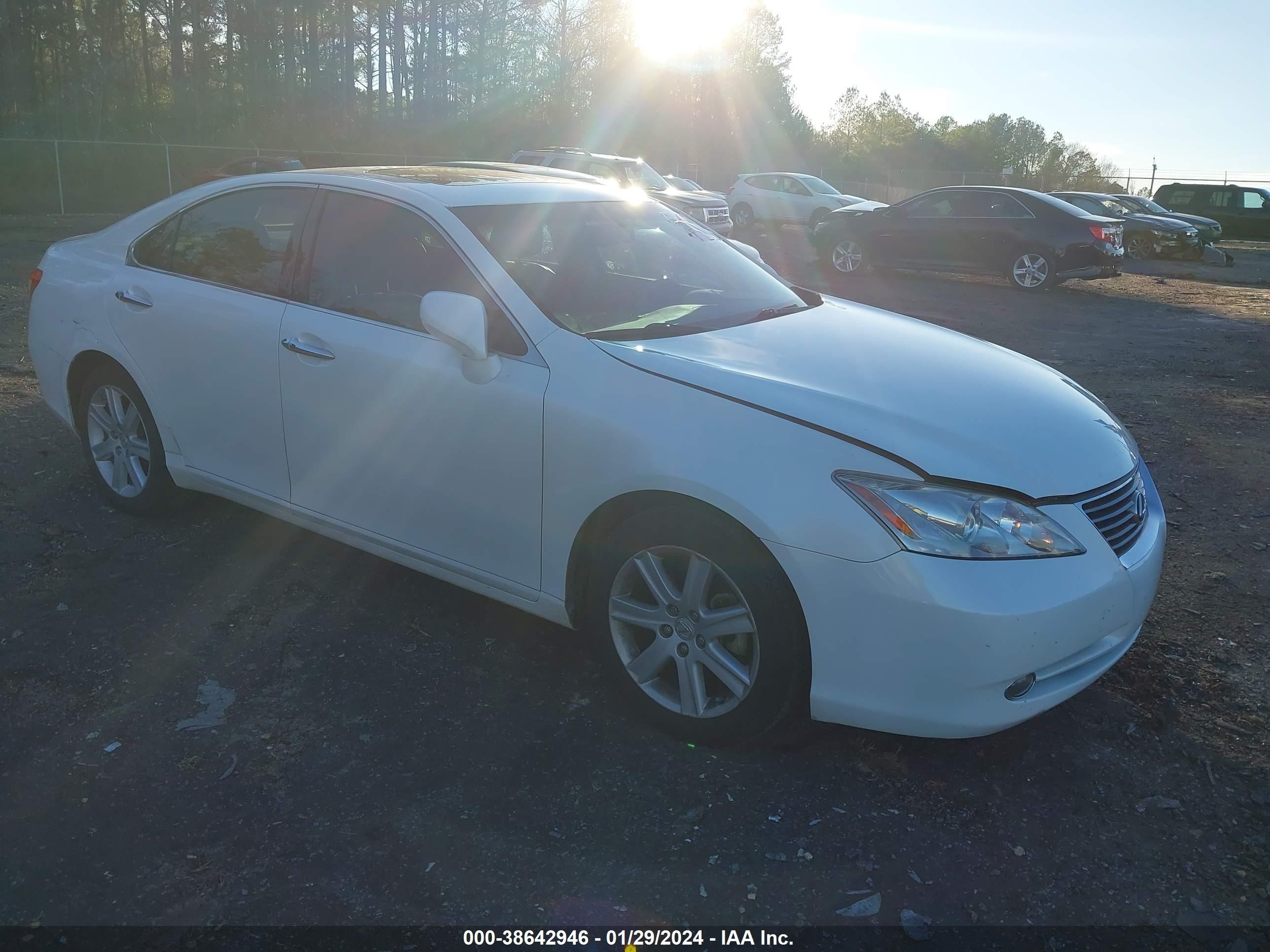 lexus es 2008 jthbj46g082155549