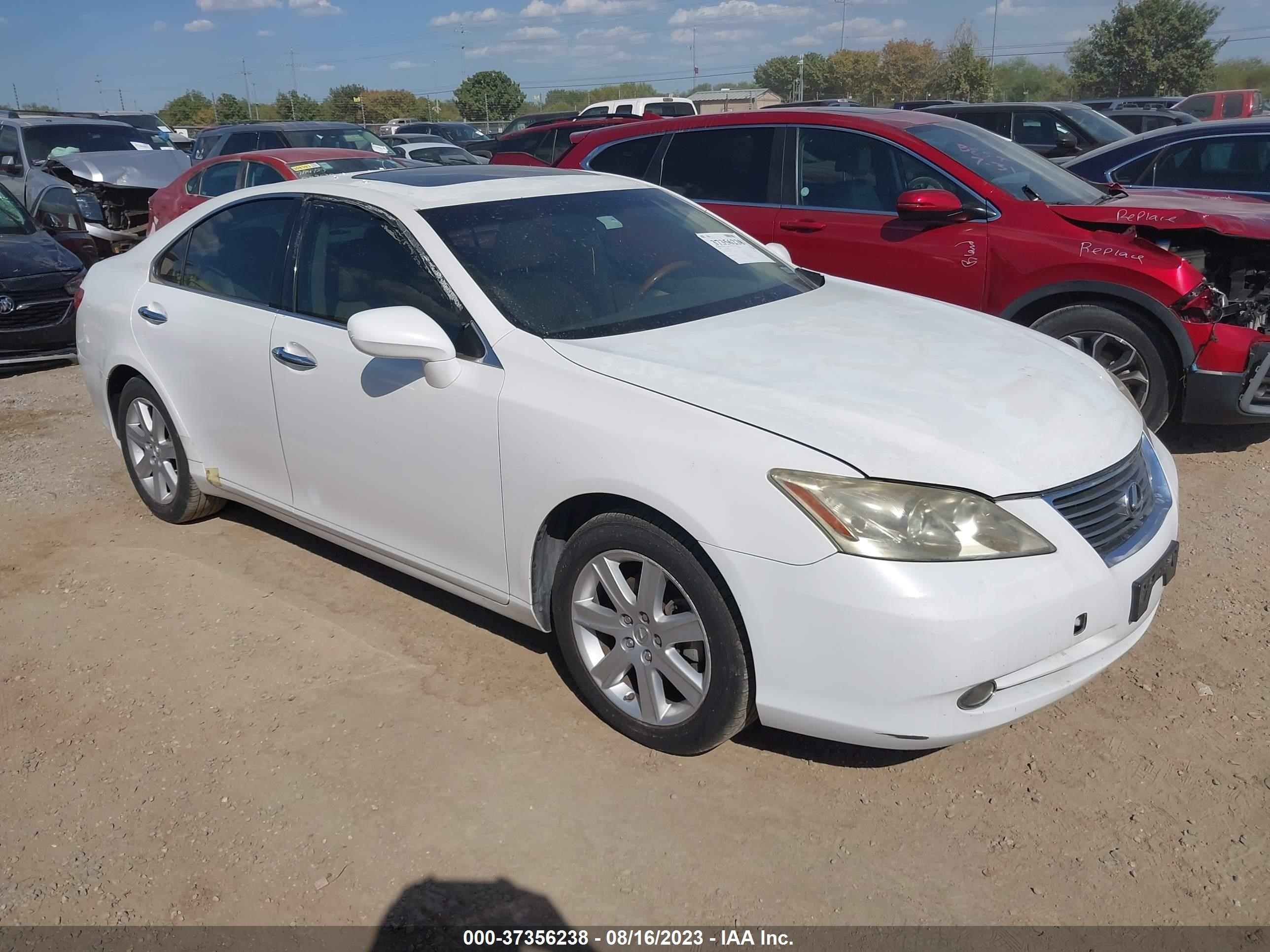 lexus es 2008 jthbj46g082182606