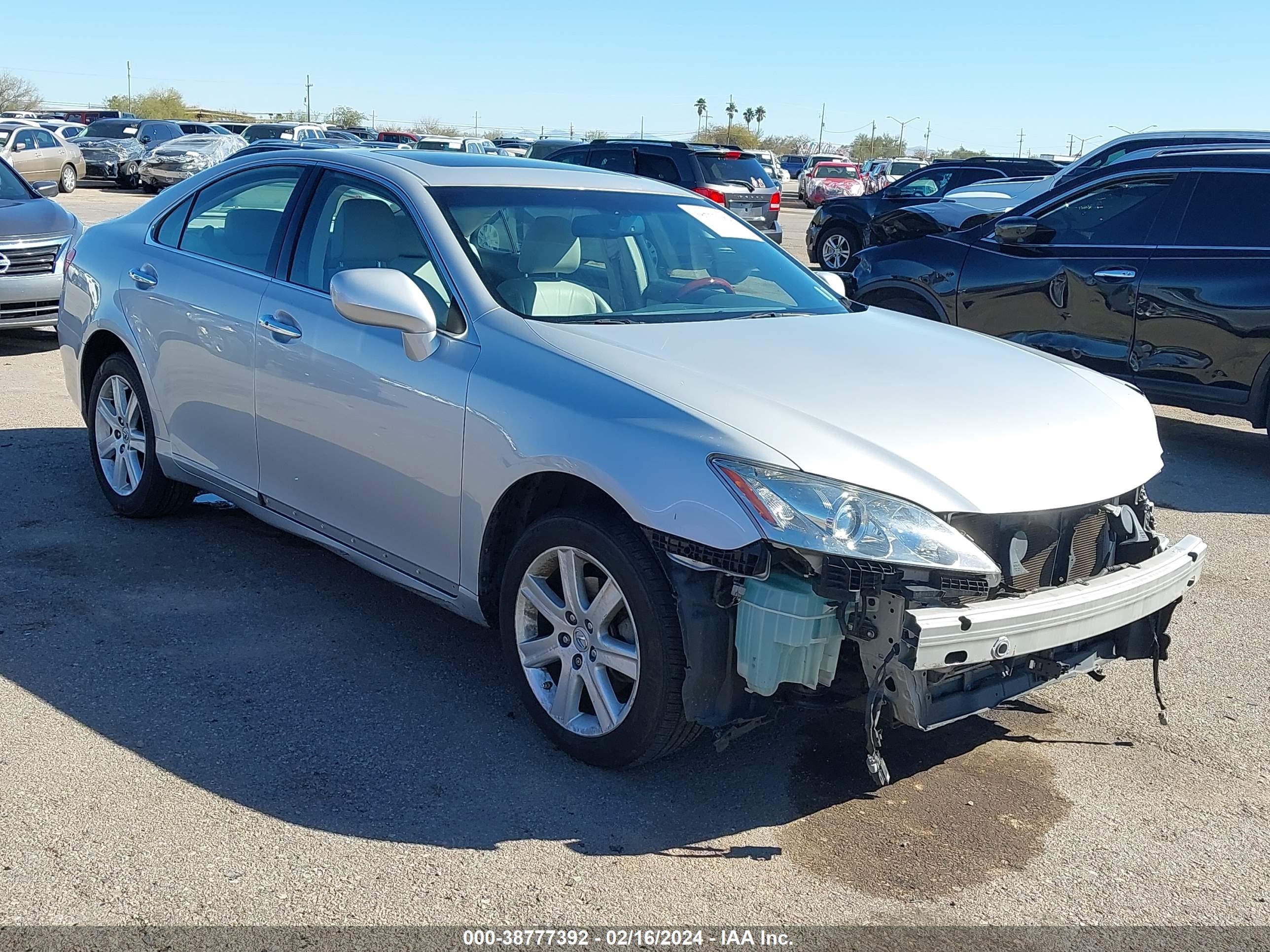 lexus es 2008 jthbj46g082186865