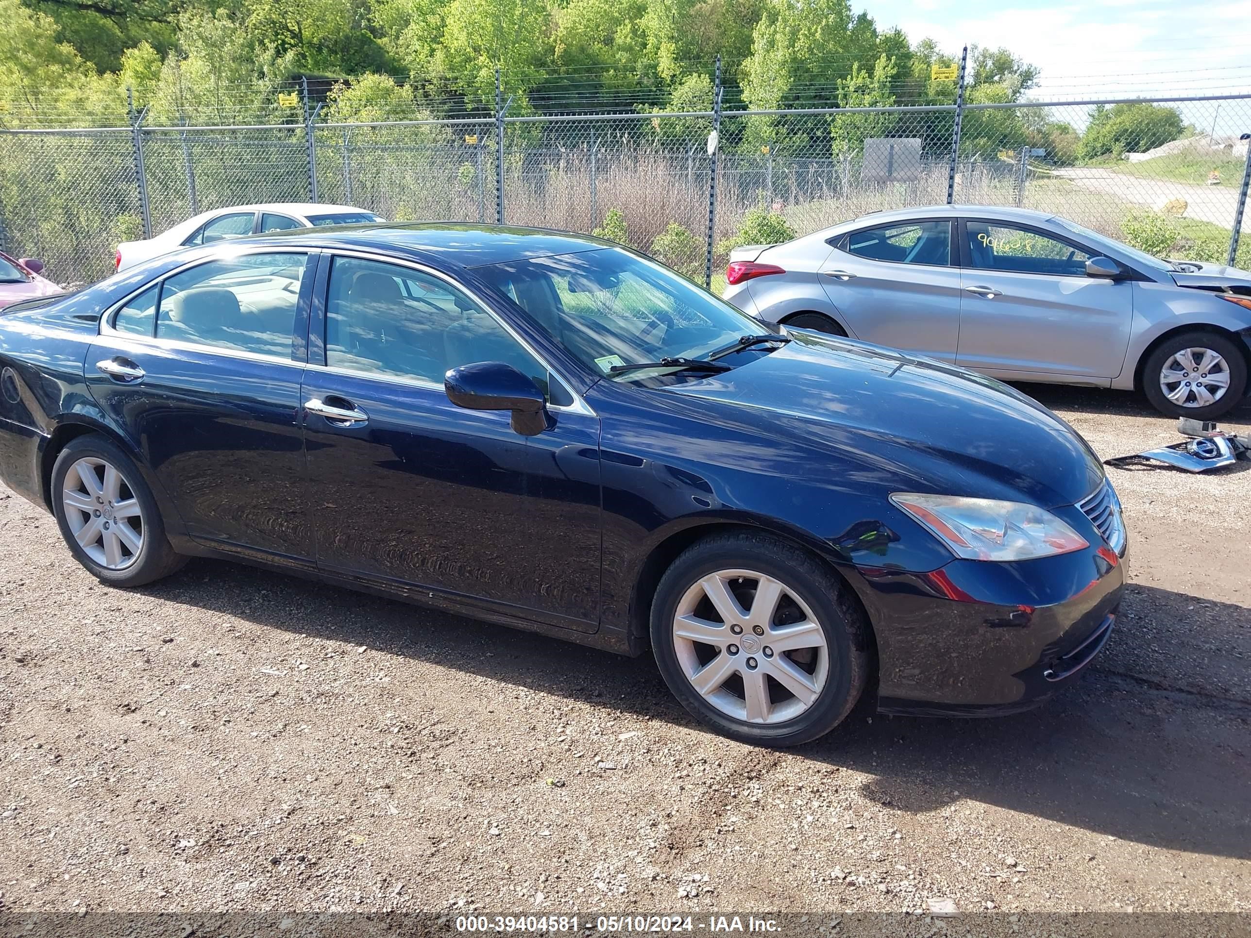 lexus es 2008 jthbj46g082189815