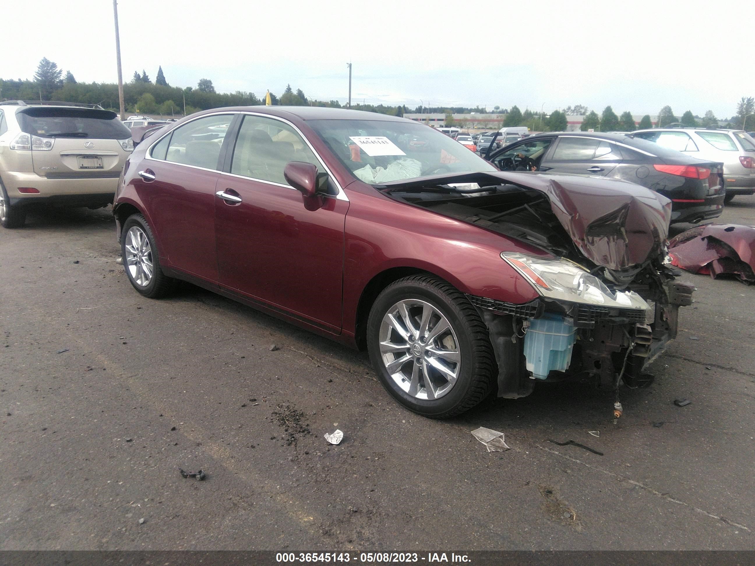 lexus es 2008 jthbj46g082190415