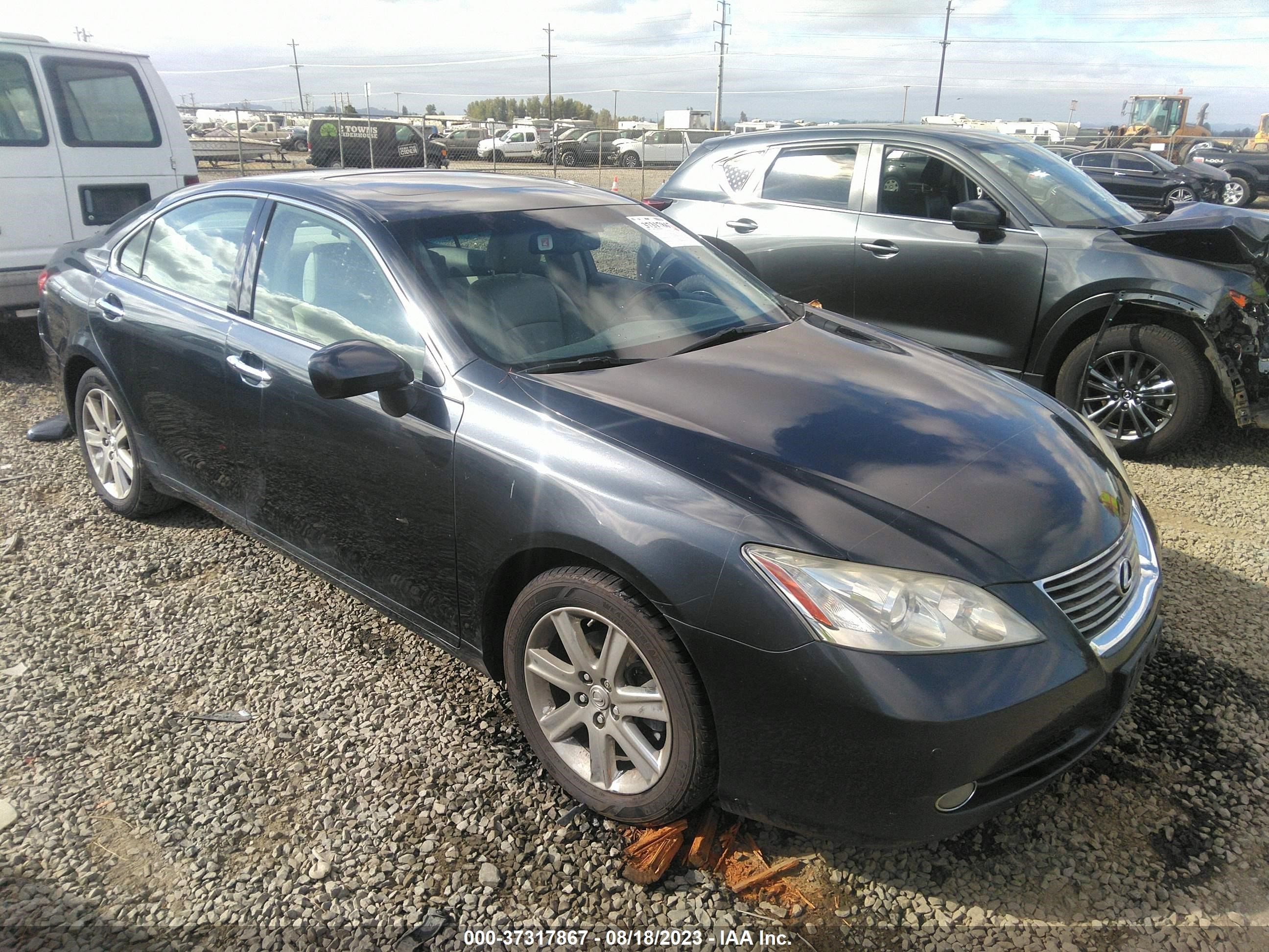 lexus es 2008 jthbj46g082192634