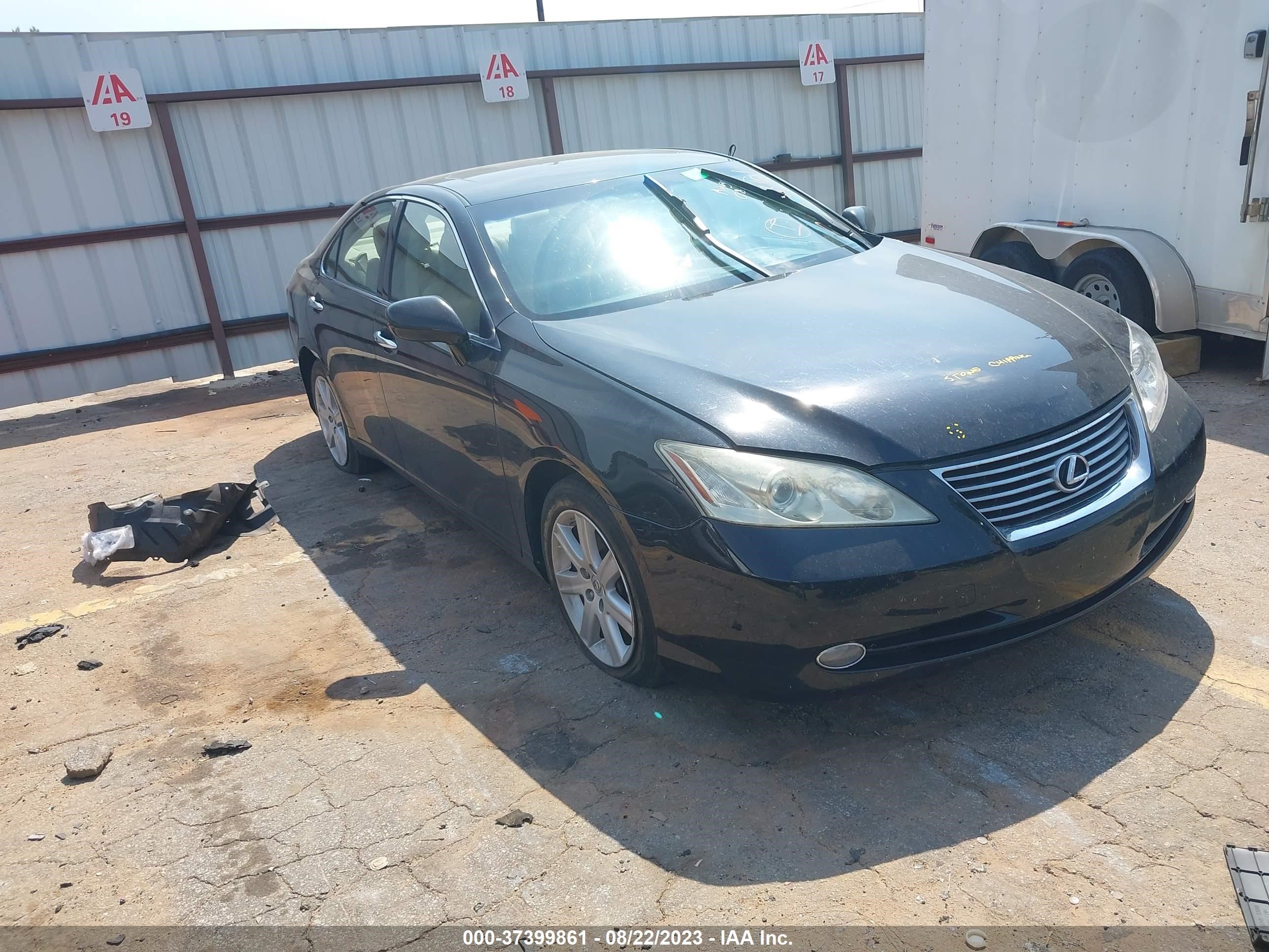 lexus es 2008 jthbj46g082249804