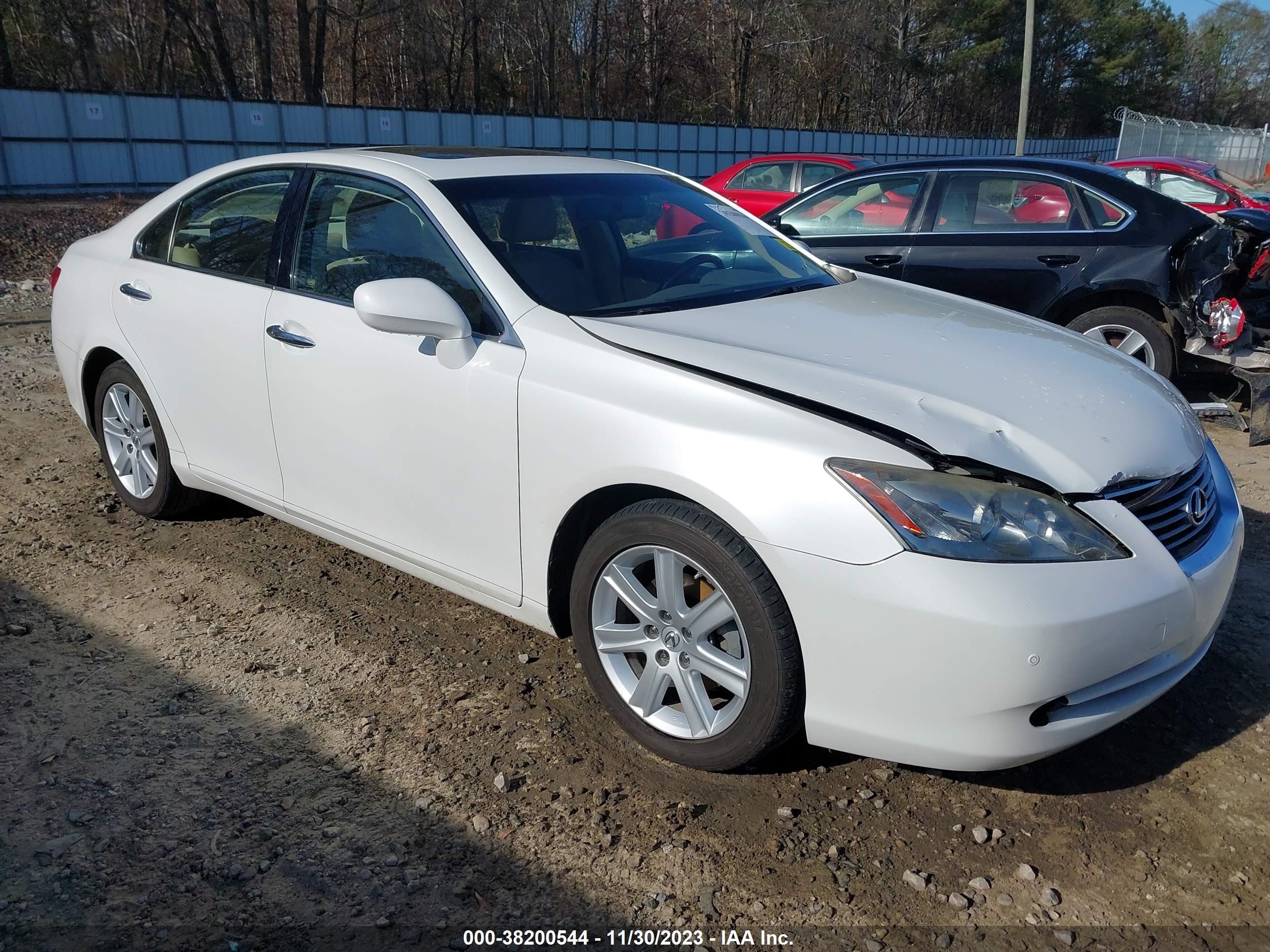 lexus es 2009 jthbj46g092278334