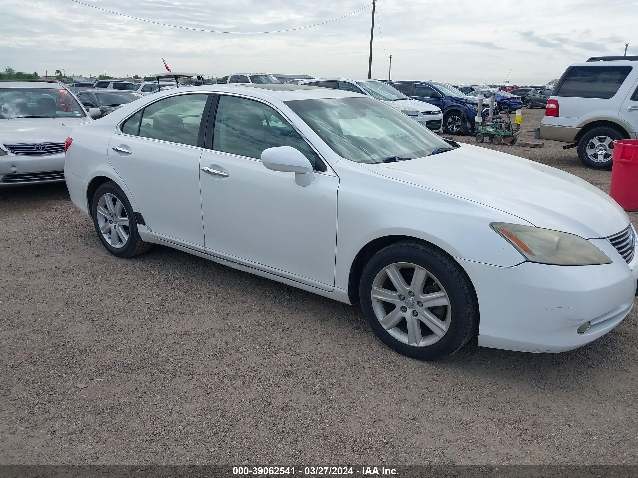 lexus es 2009 jthbj46g092341464