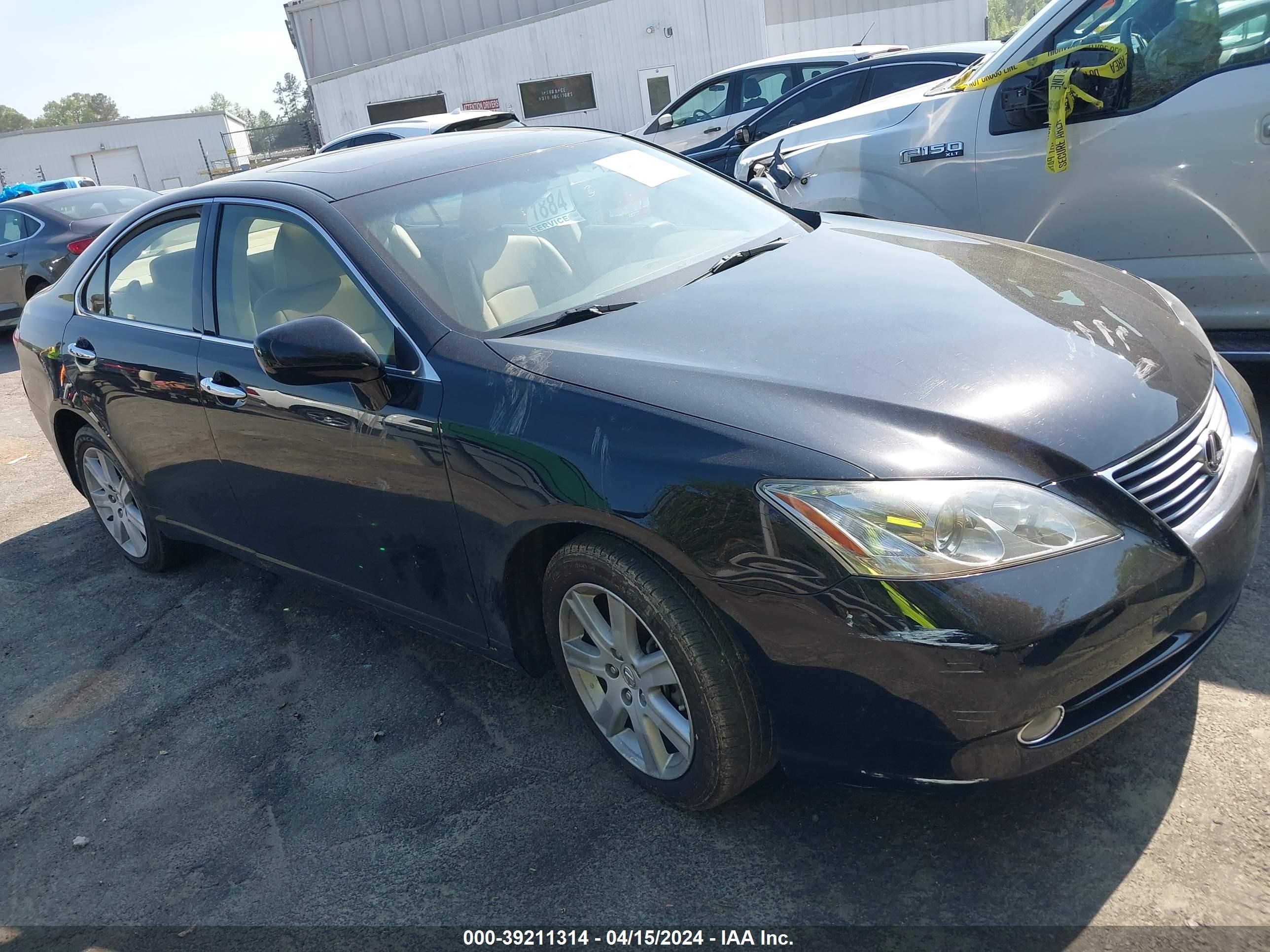 lexus es 2007 jthbj46g172009742