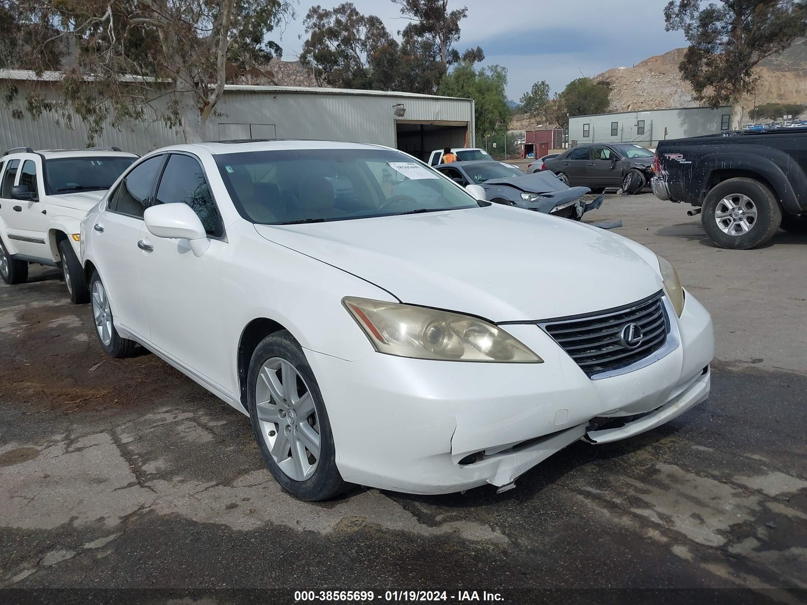 lexus es 2007 jthbj46g172046595