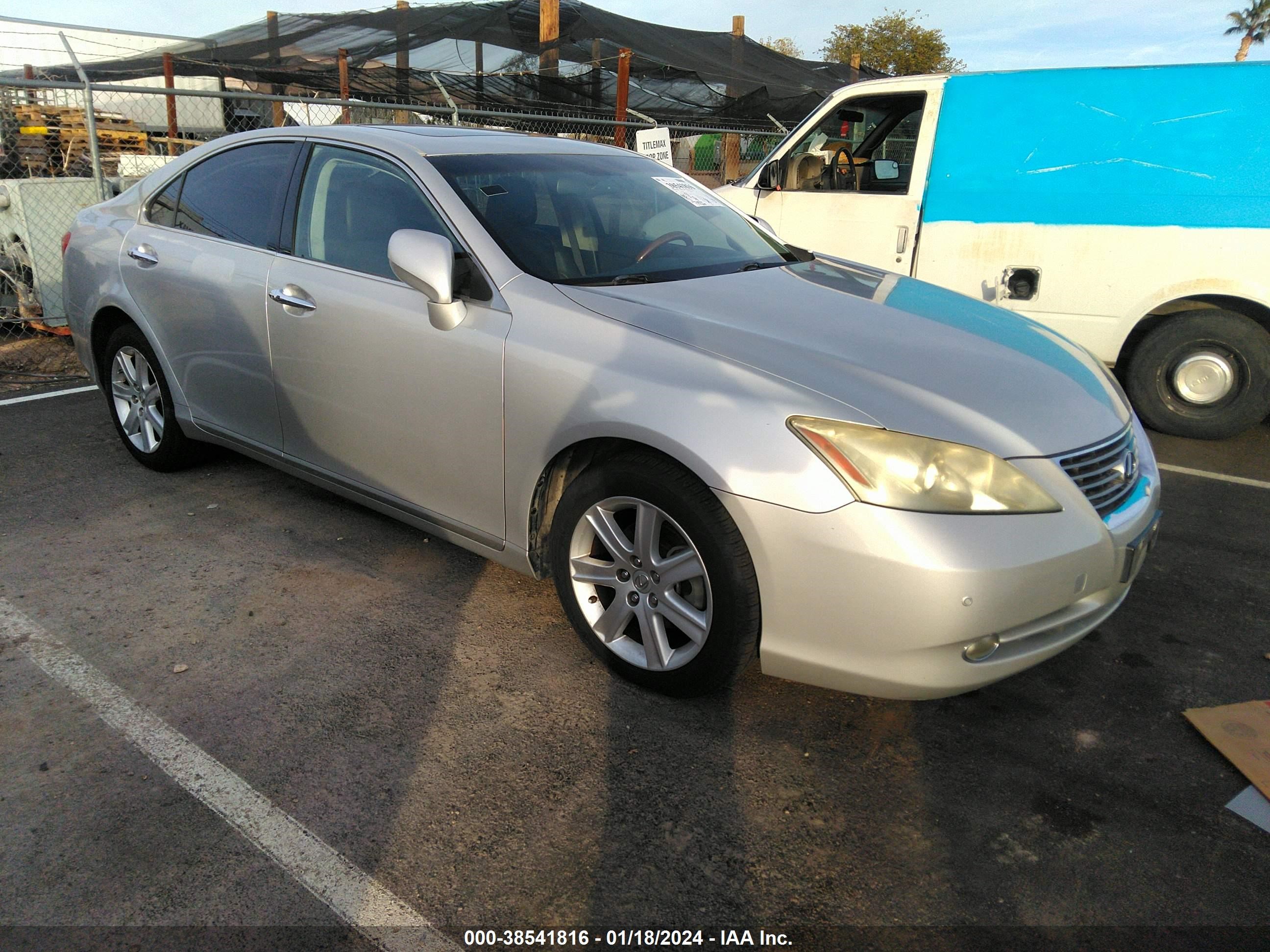 lexus es 2007 jthbj46g172115608