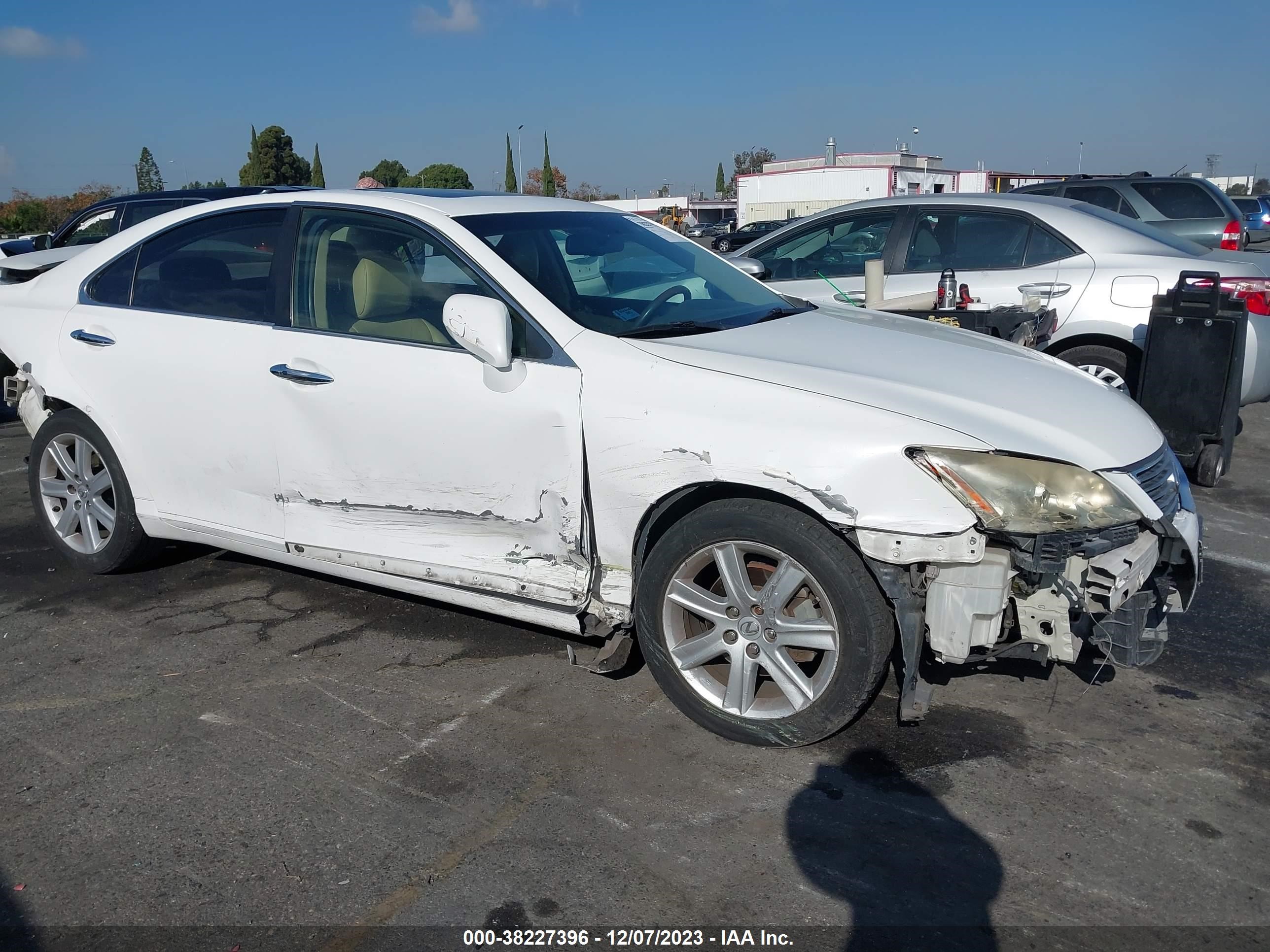 lexus es 2008 jthbj46g182197938