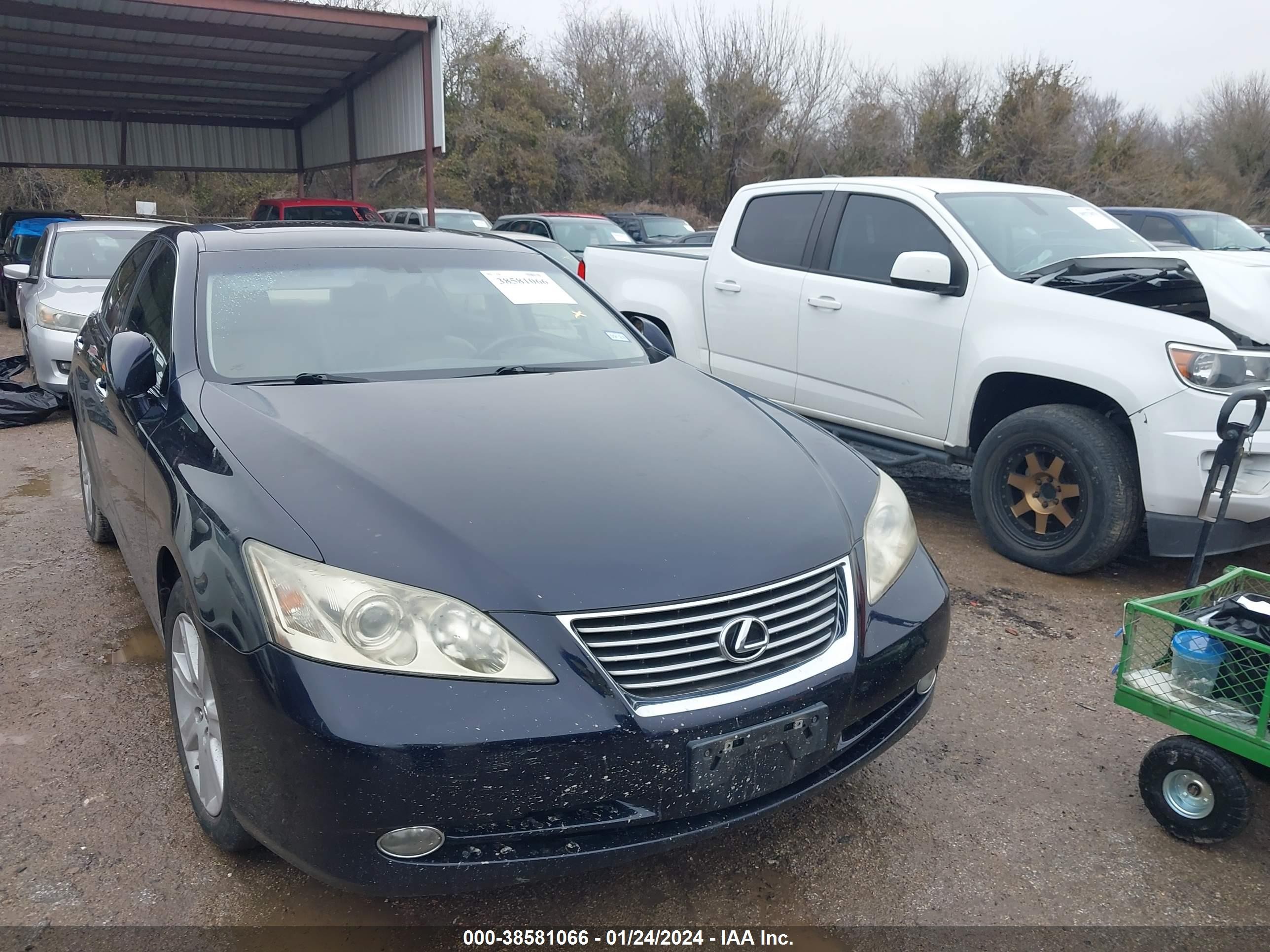 lexus es 2009 jthbj46g192280089