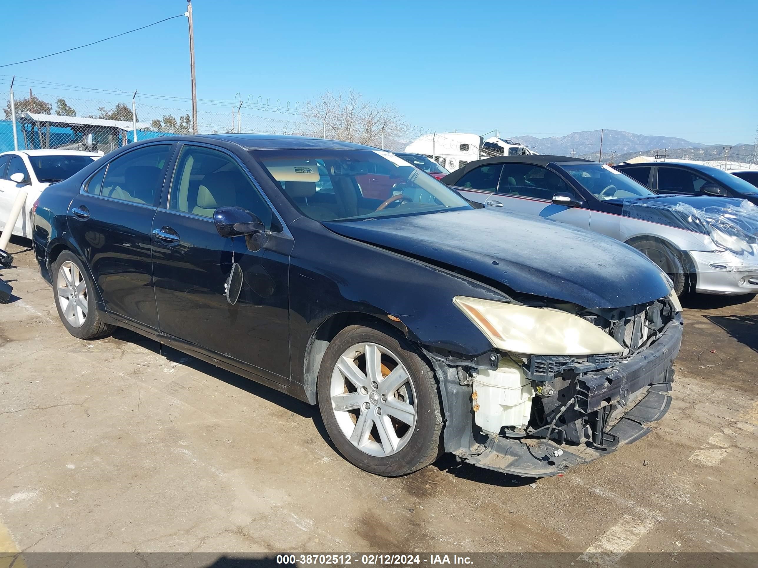 lexus es 2009 jthbj46g192291285