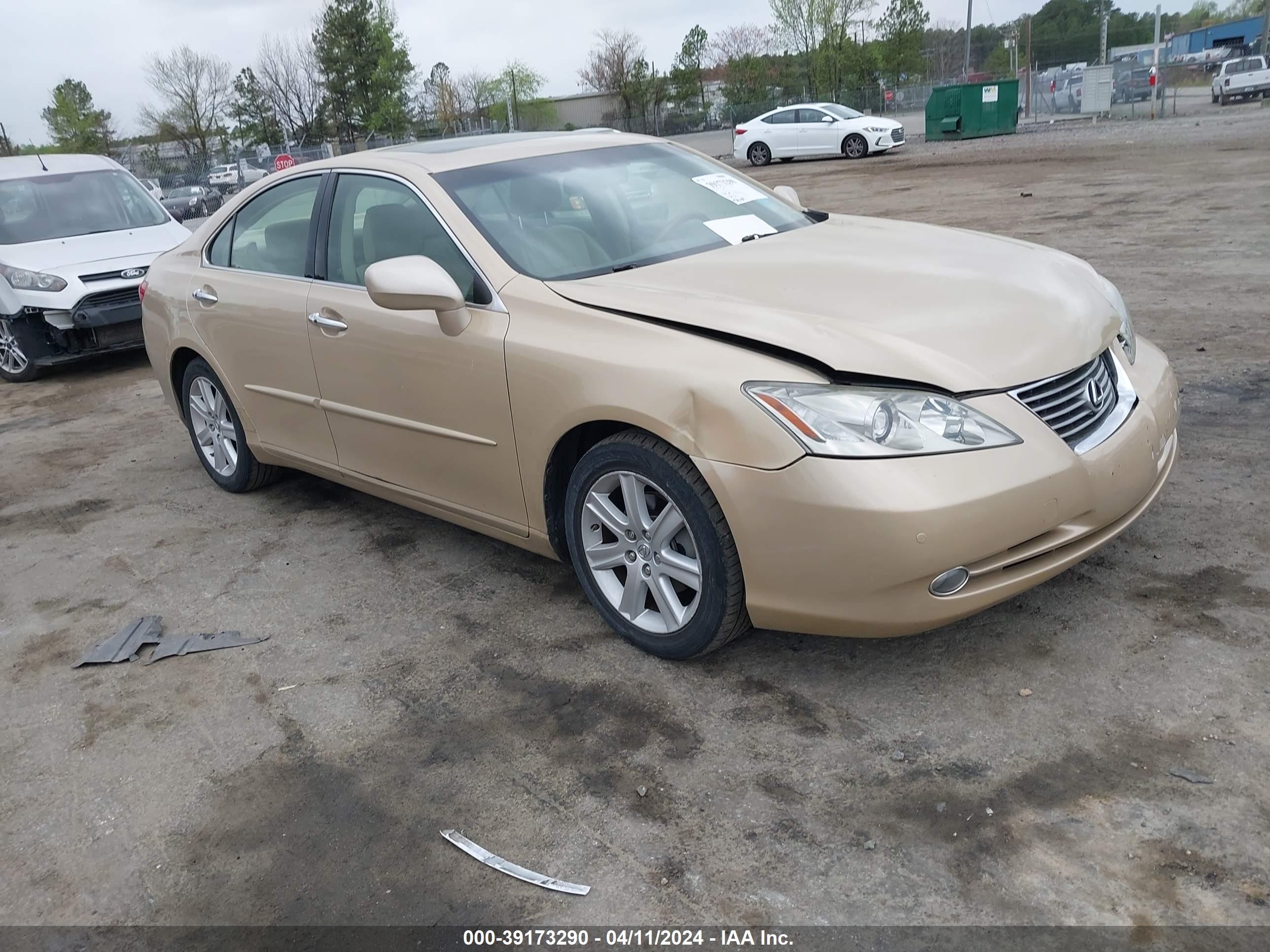 lexus es 2007 jthbj46g272042264