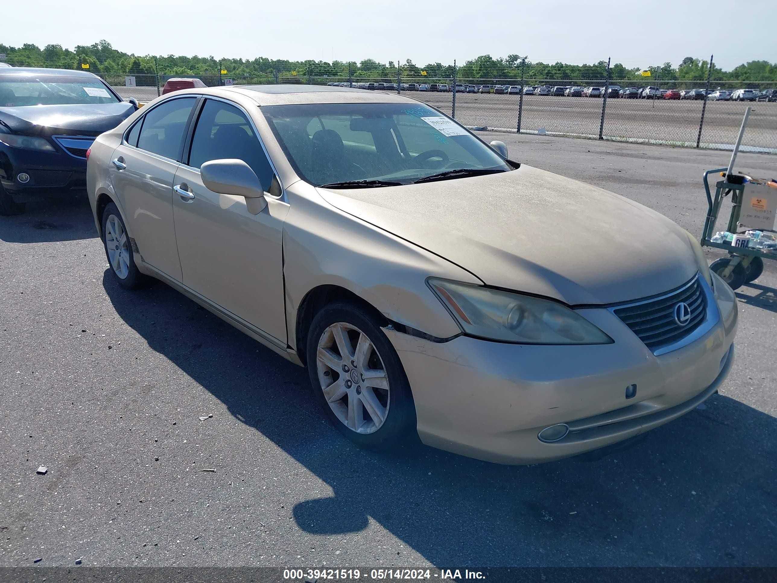 lexus es 2007 jthbj46g272043155