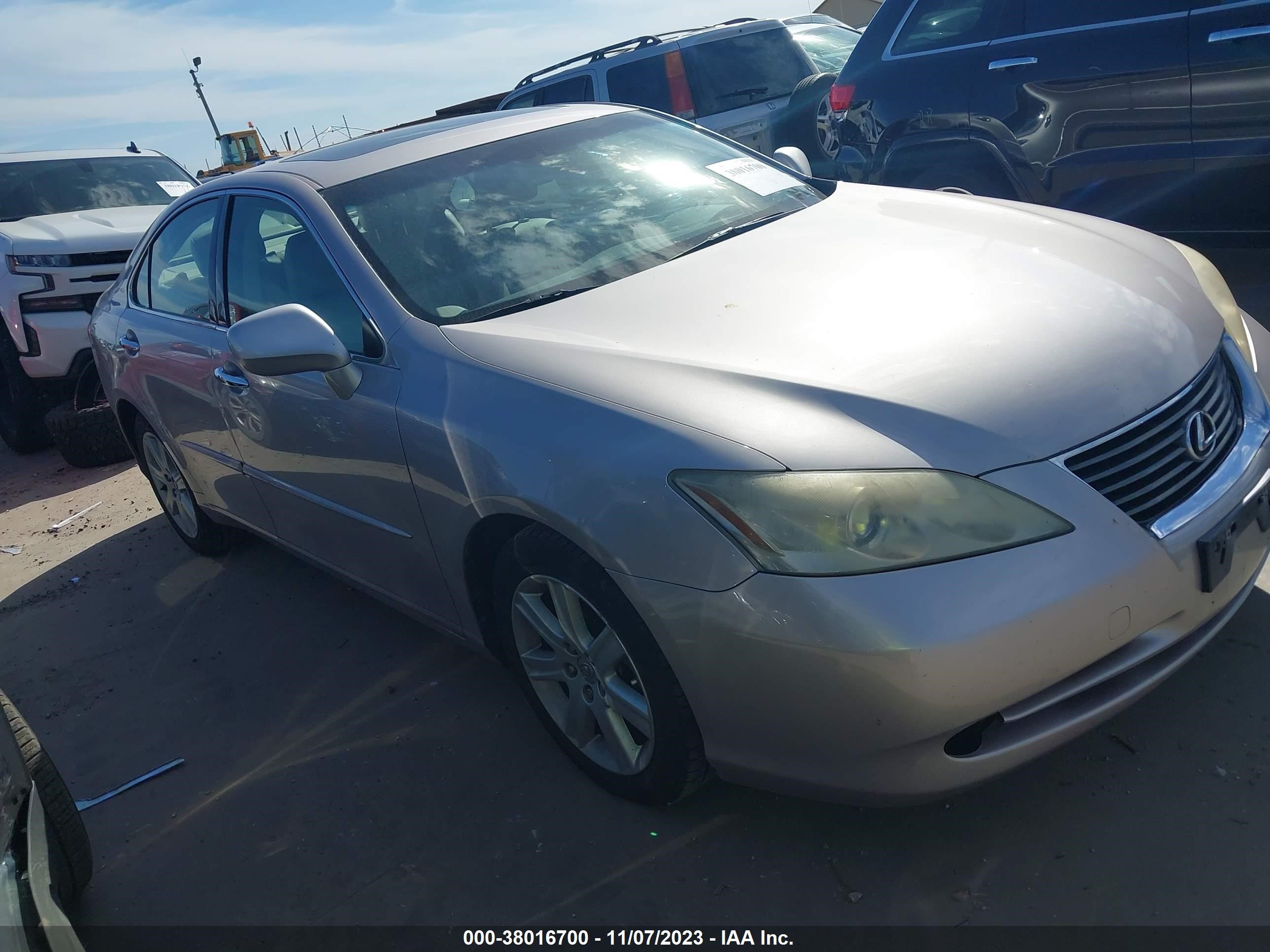 lexus es 2007 jthbj46g272048596