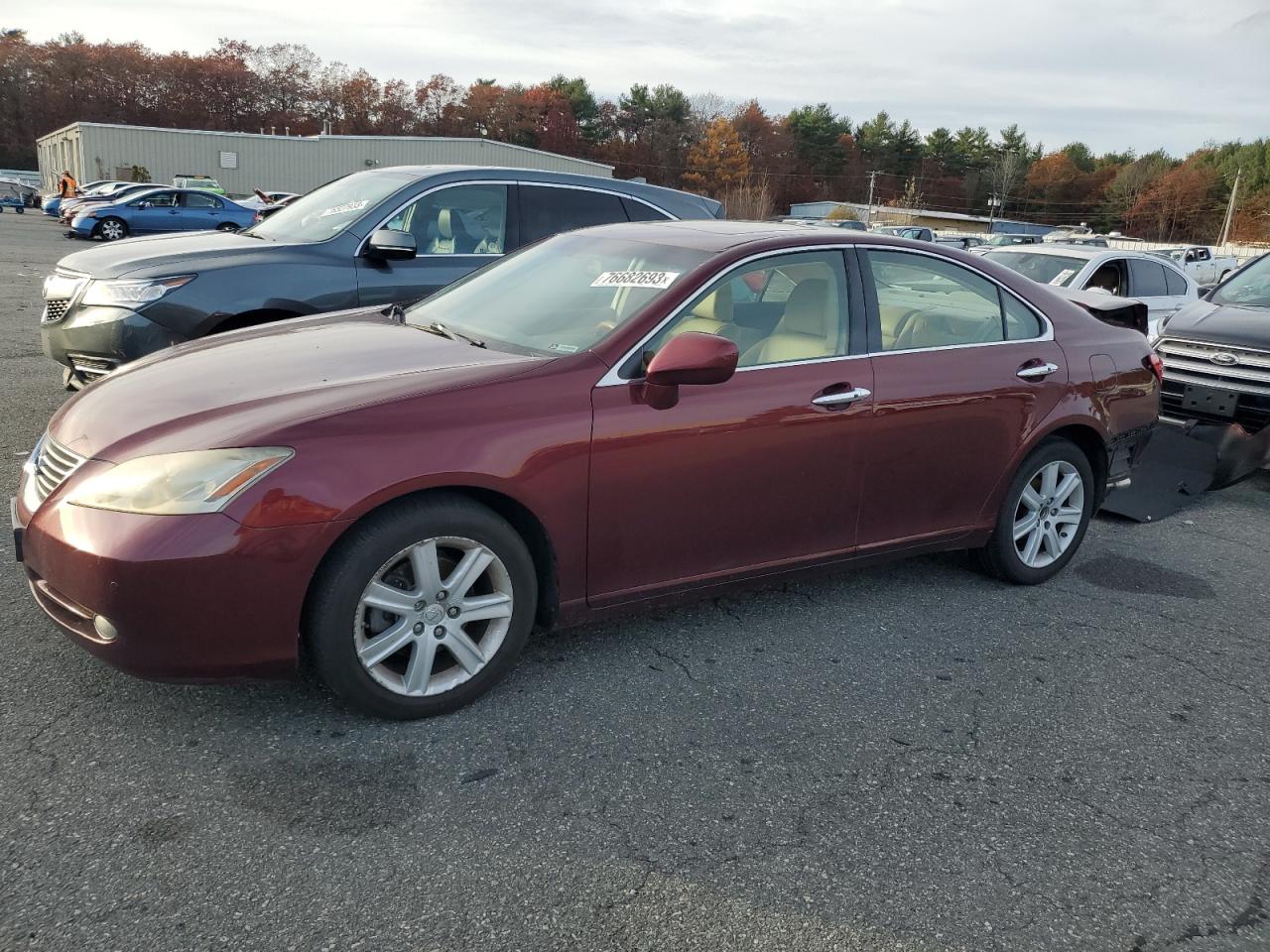 lexus es 2007 jthbj46g272054740