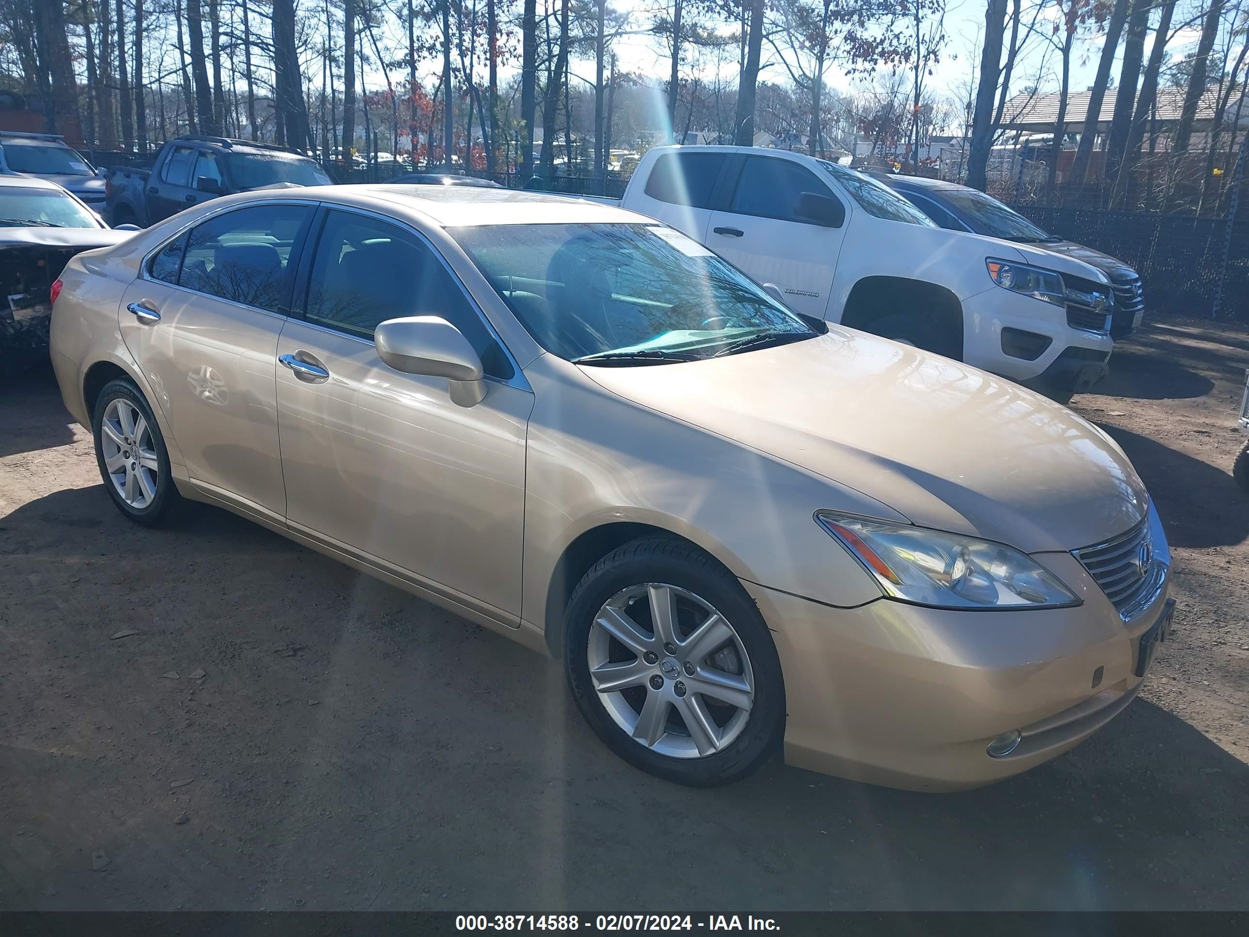 lexus es 2007 jthbj46g272090217