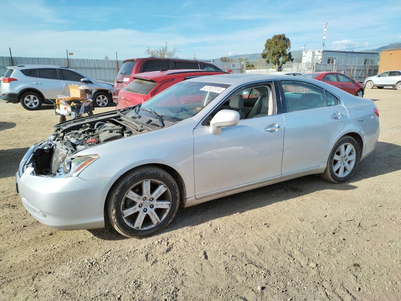 lexus es 2007 jthbj46g272093957