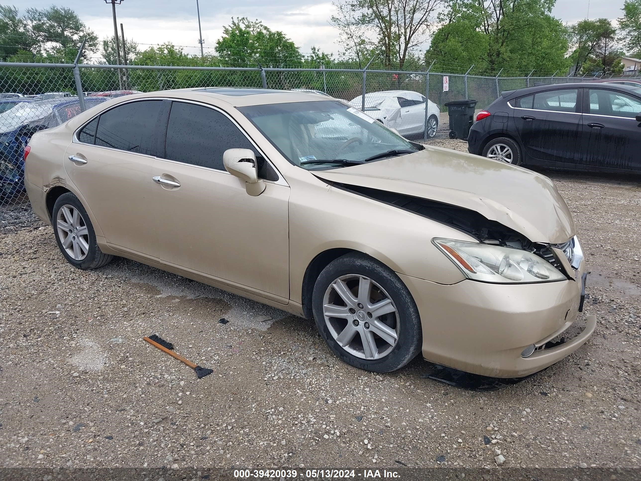 lexus es 2007 jthbj46g272134040