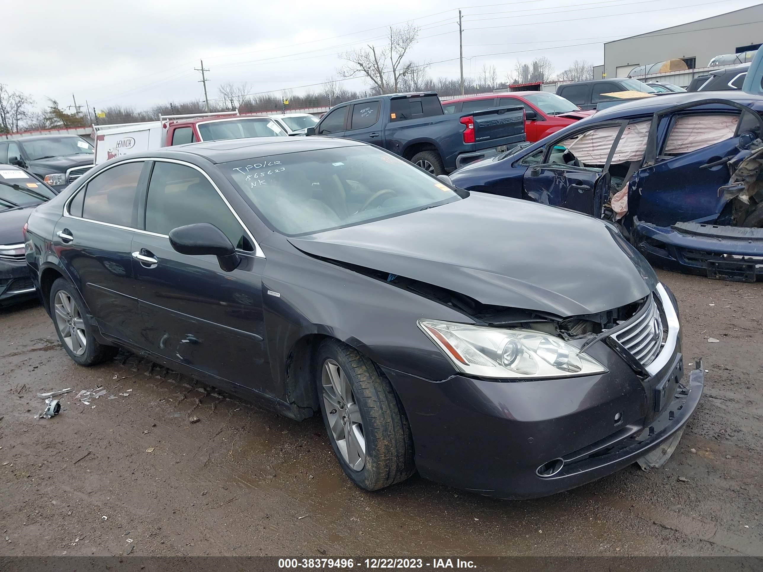 lexus es 2009 jthbj46g292291778