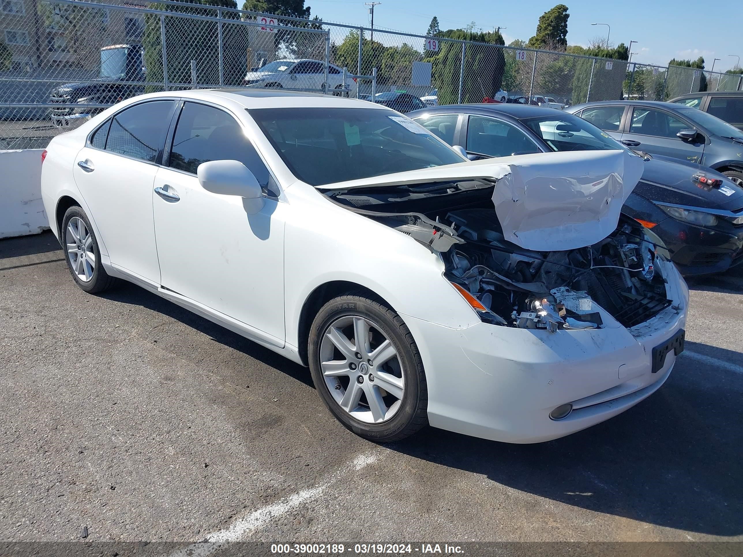 lexus es 2007 jthbj46g372074124