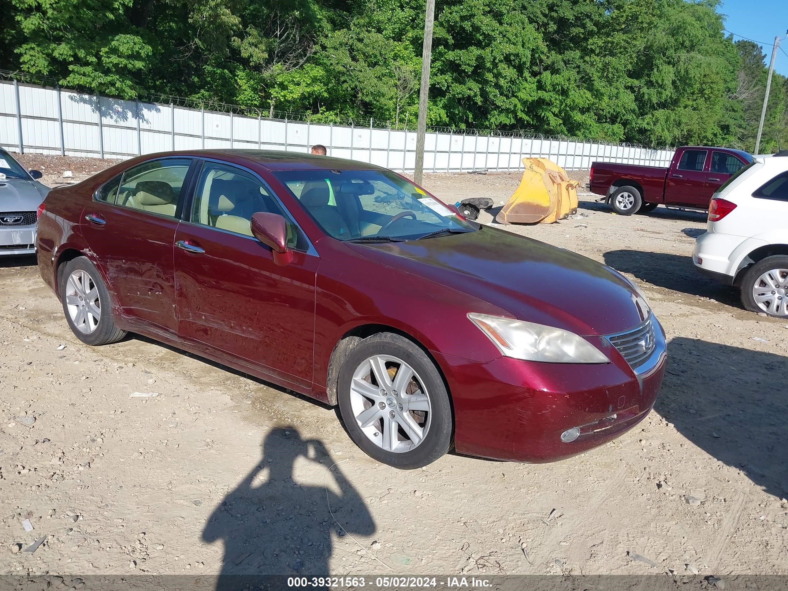 lexus es 2007 jthbj46g372078853