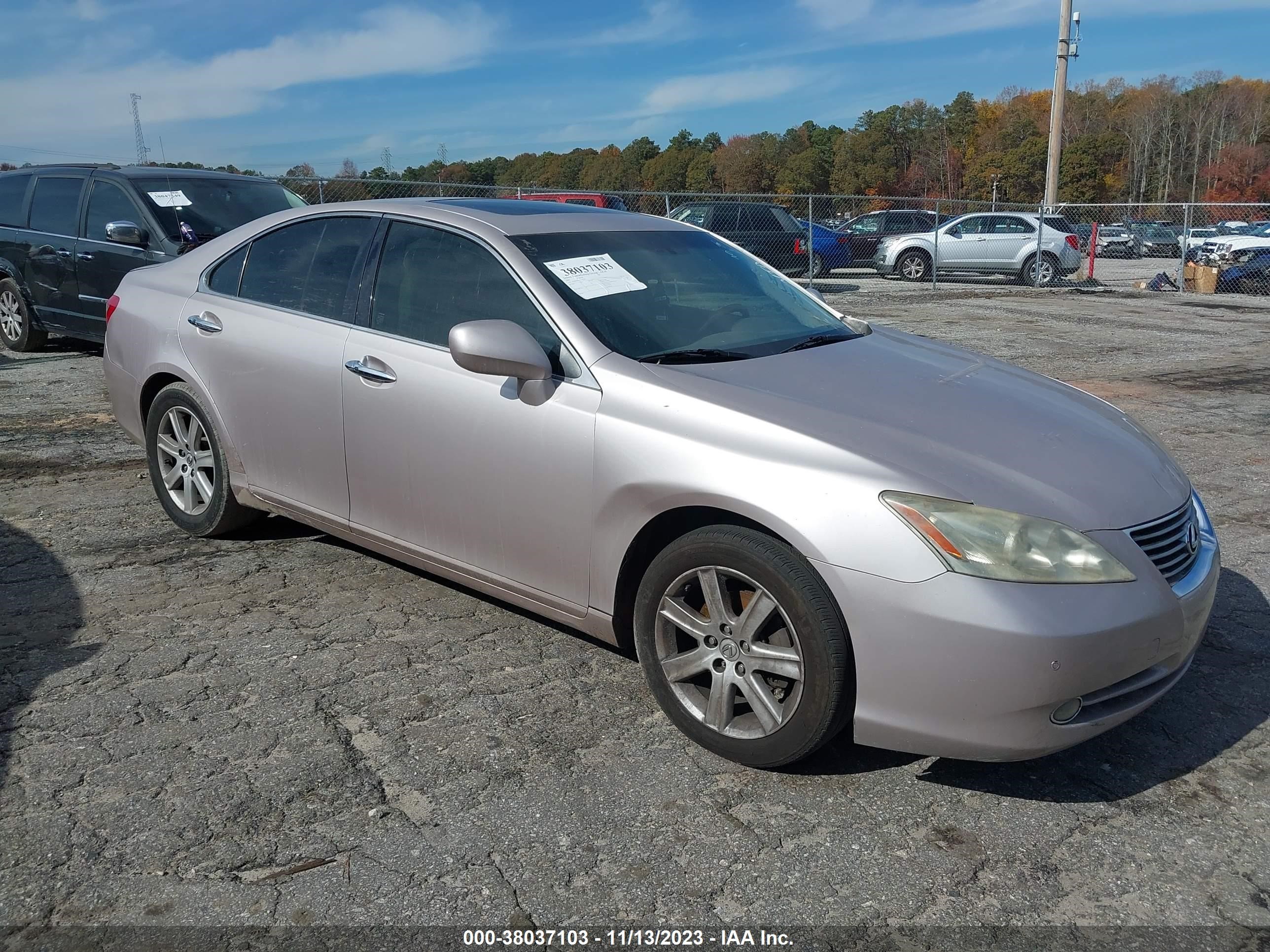 lexus es 2007 jthbj46g372115299