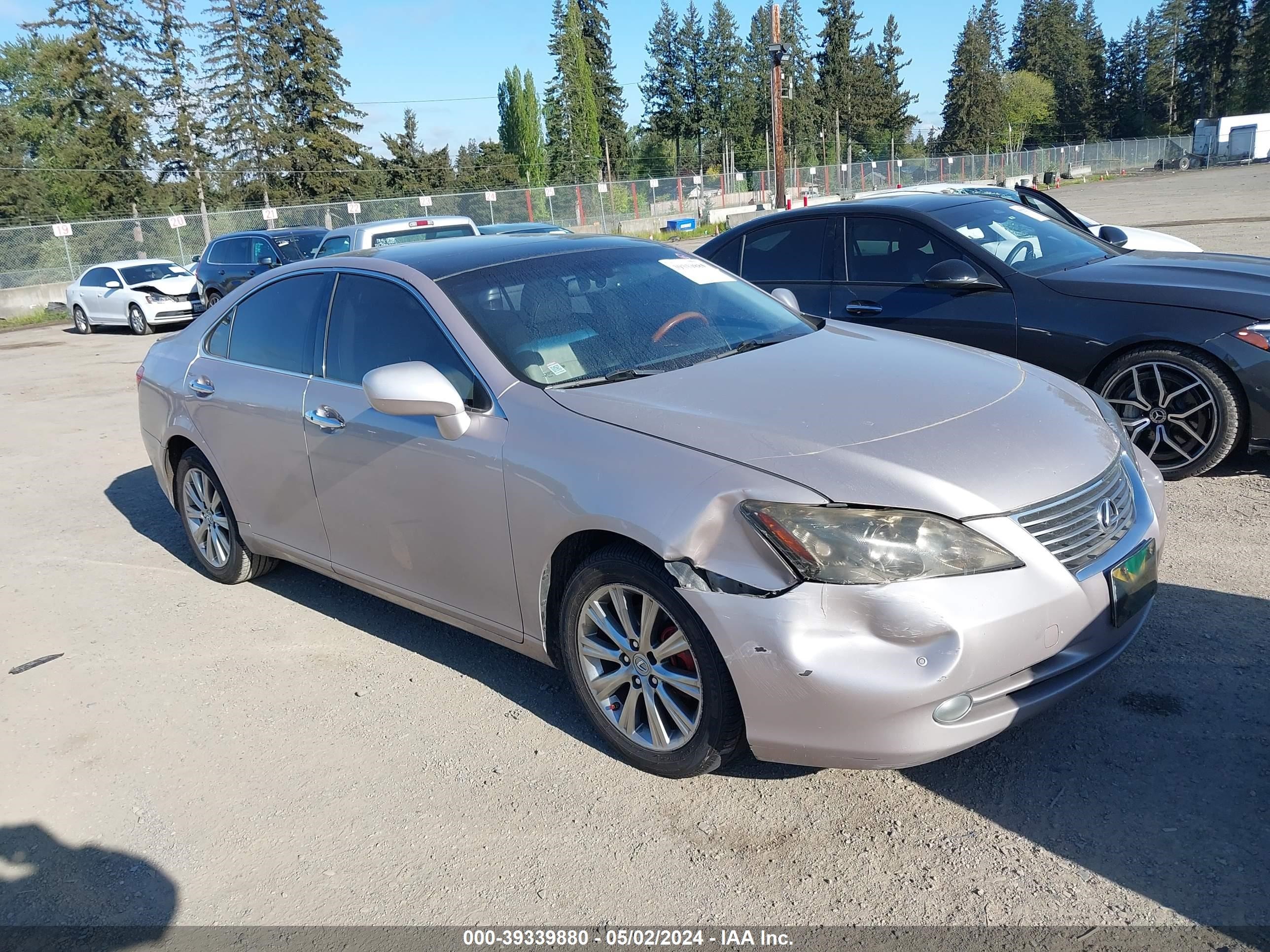 lexus es 2007 jthbj46g472056599