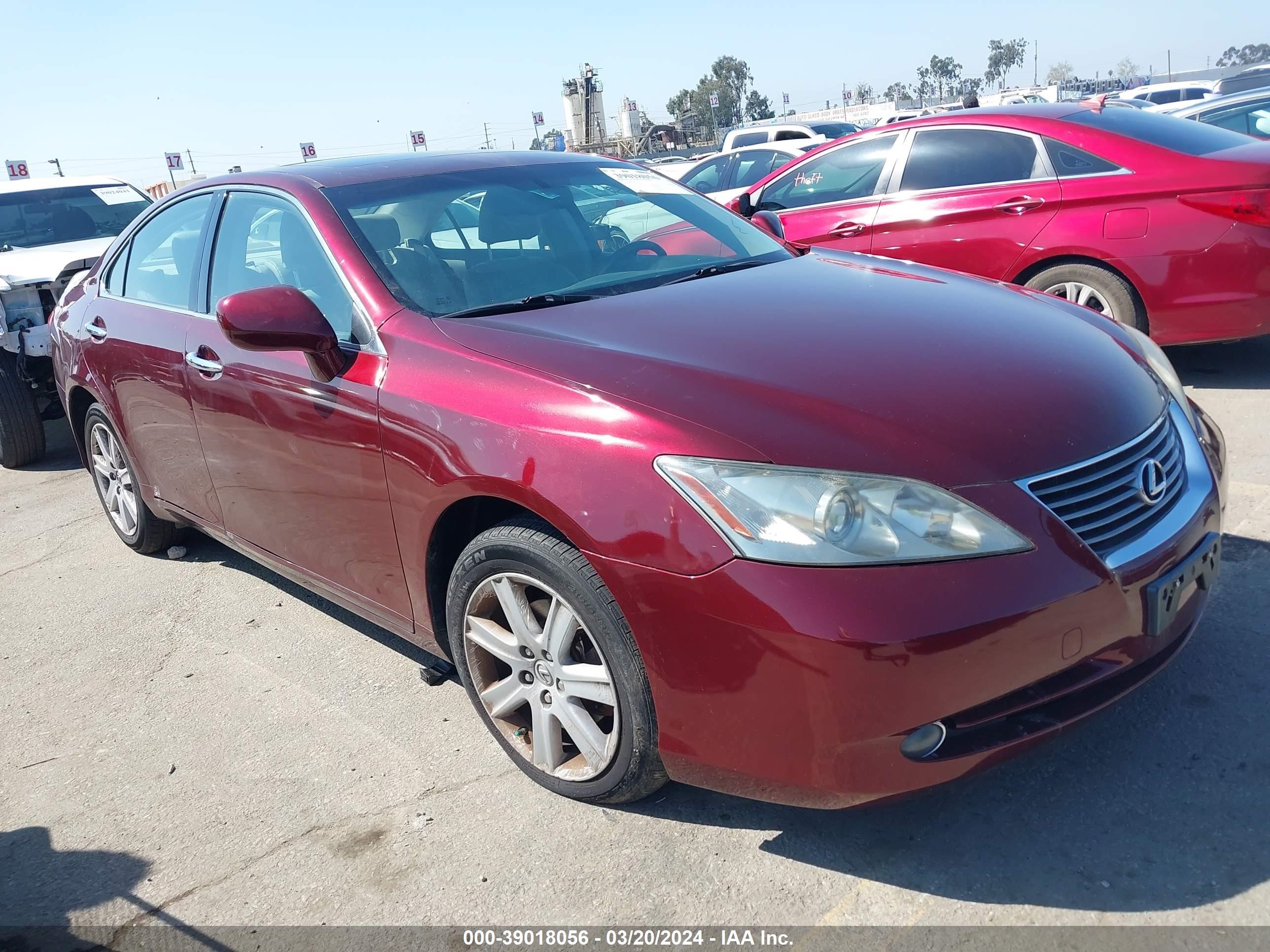 lexus es 2007 jthbj46g472057526