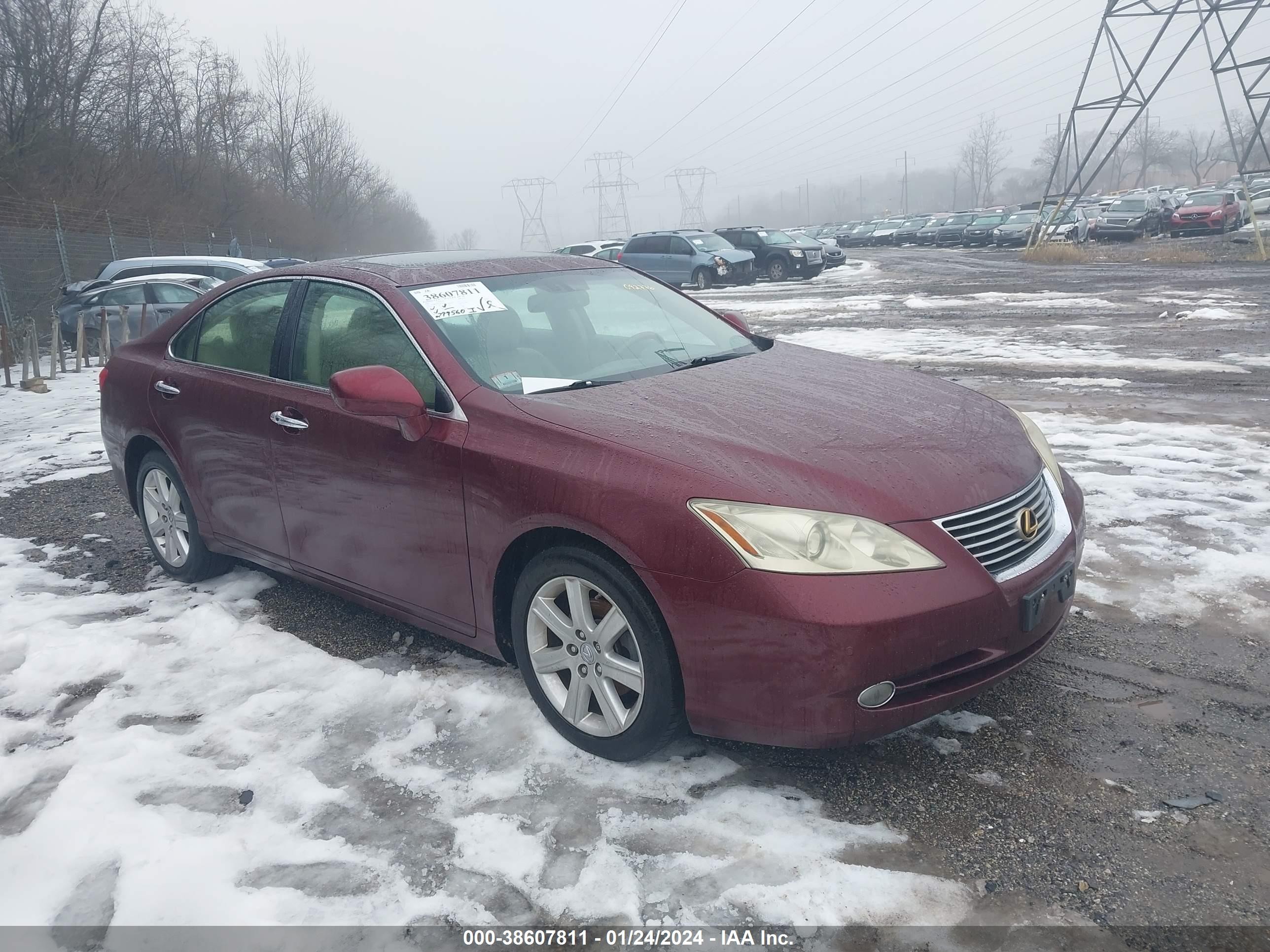 lexus es 2007 jthbj46g472092776