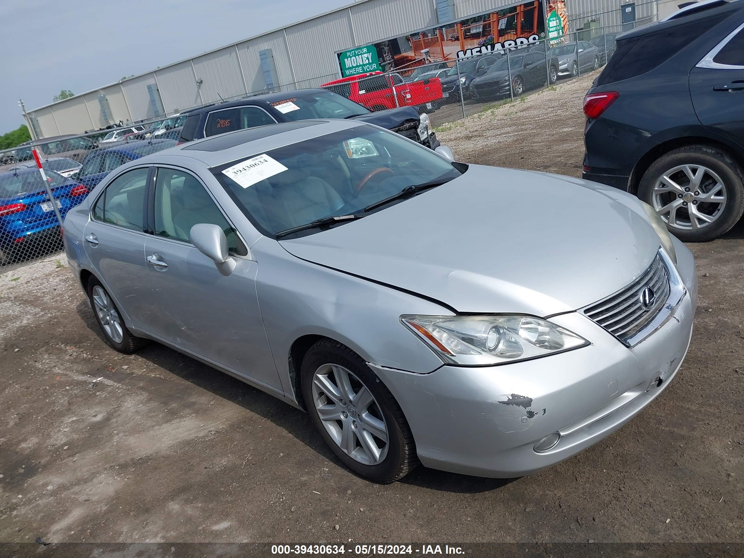 lexus es 2008 jthbj46g482183077