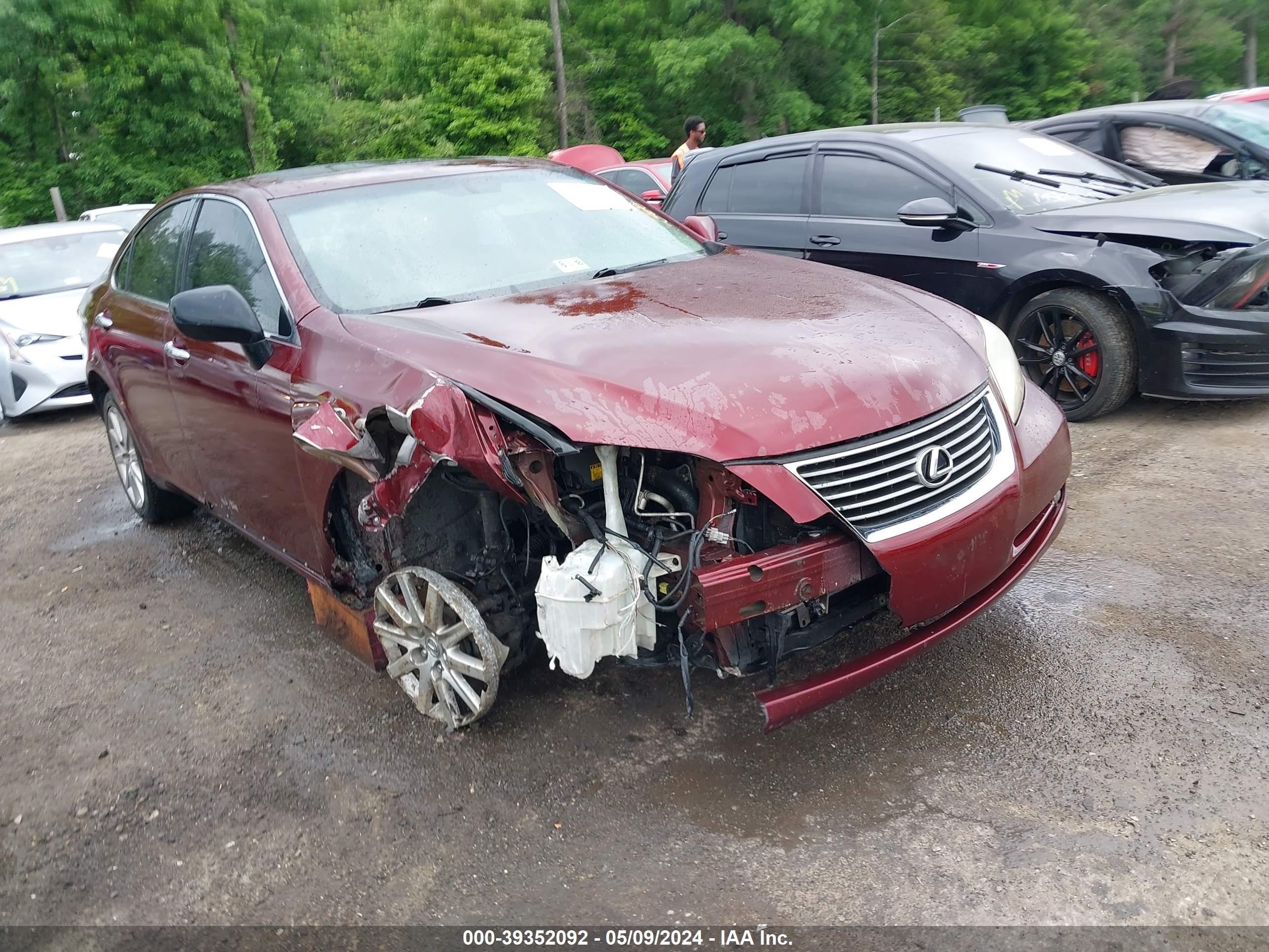 lexus es 2007 jthbj46g572004897