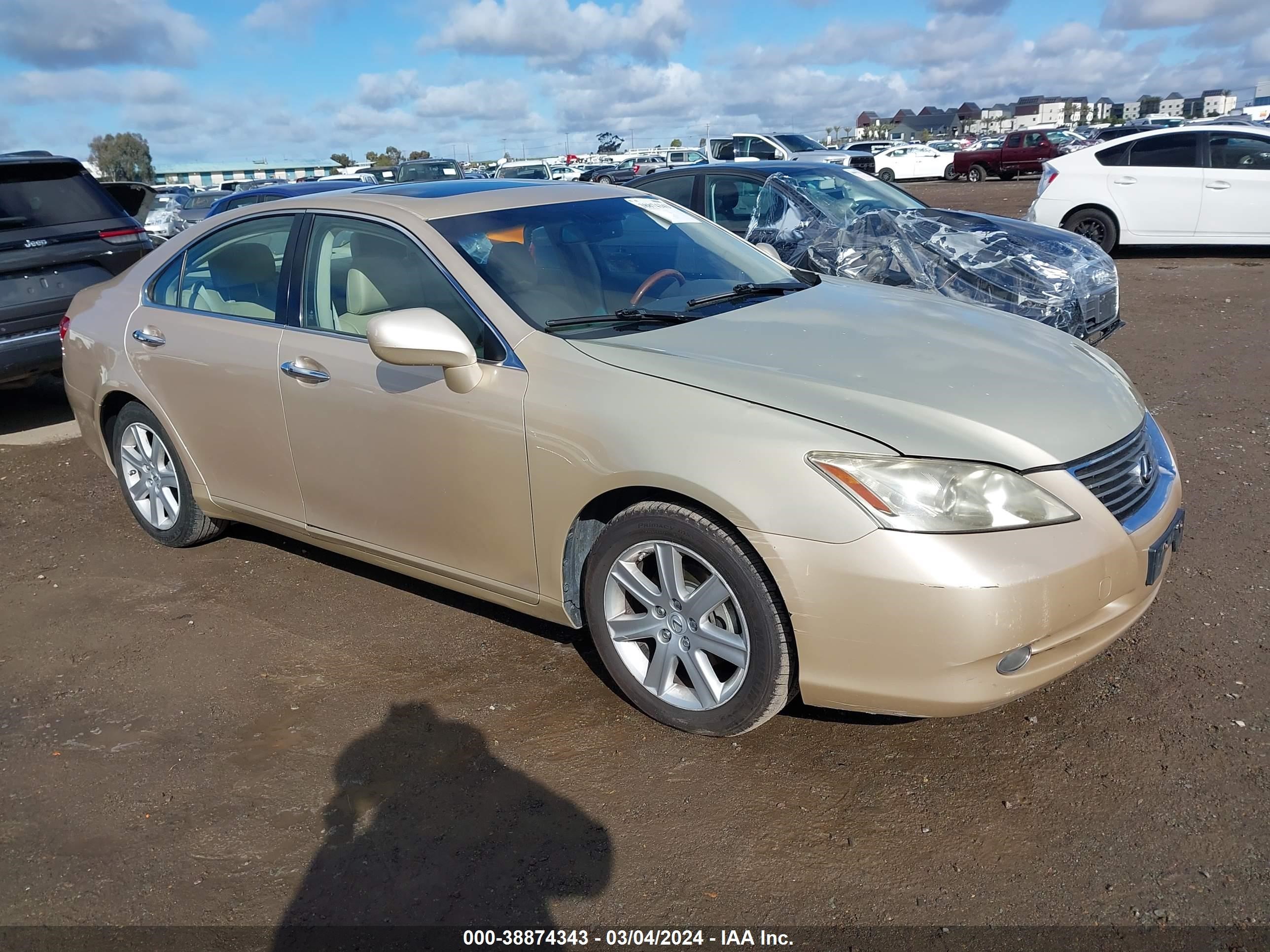 lexus es 2007 jthbj46g572062458