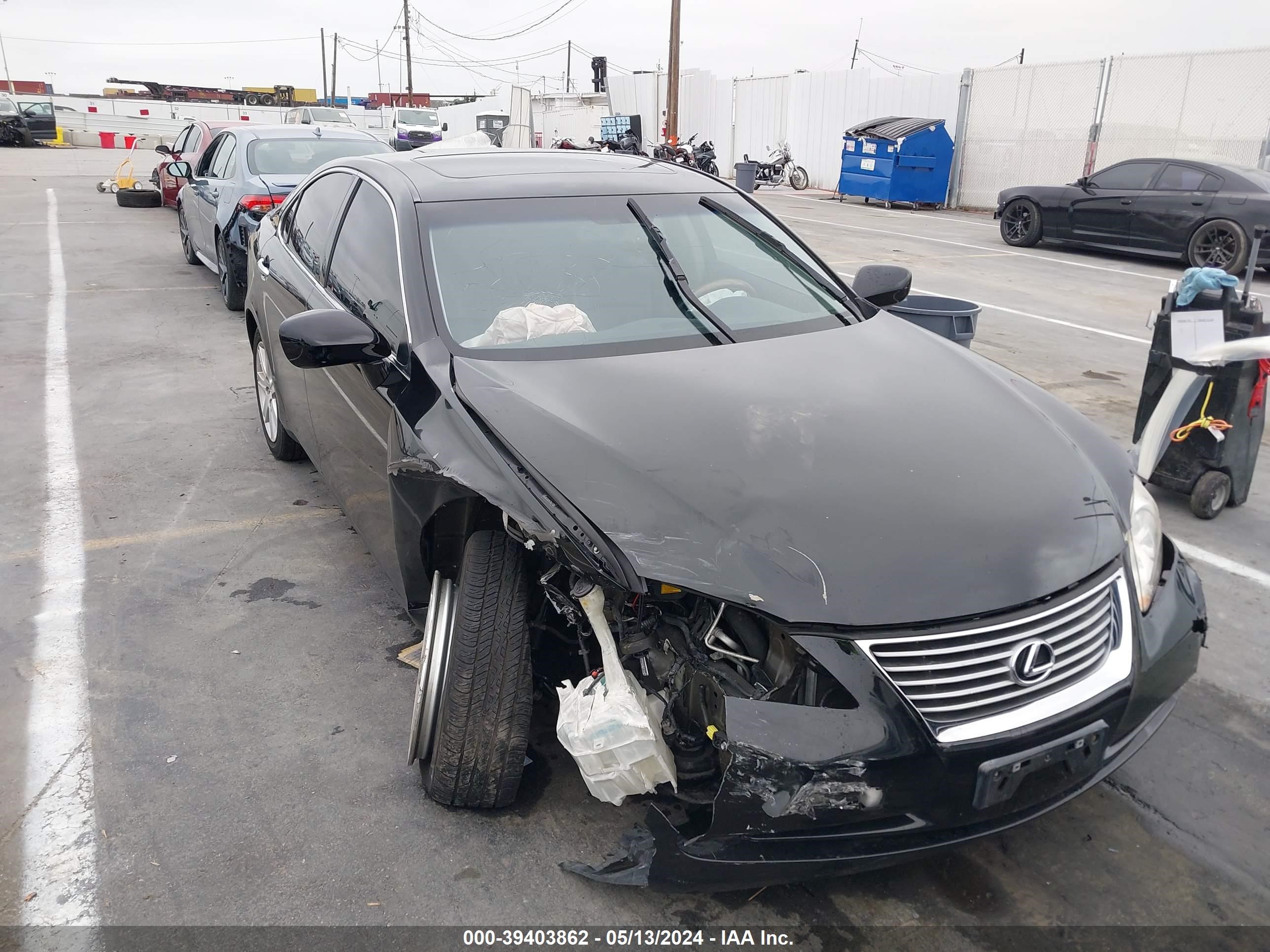 lexus es 2007 jthbj46g572087652