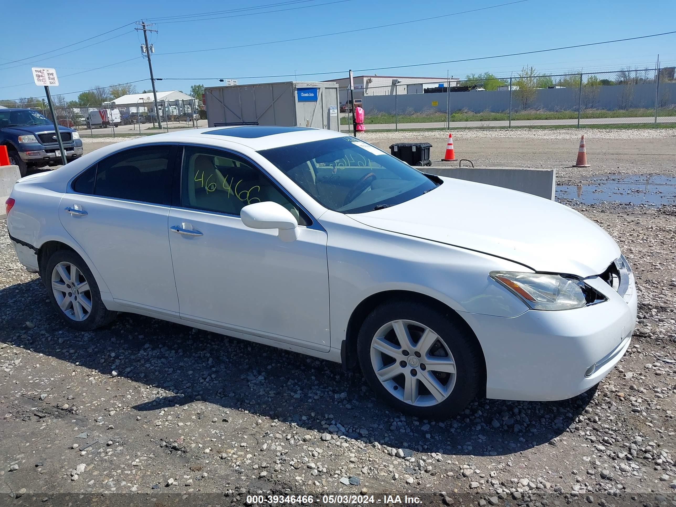 lexus es 2008 jthbj46g582186974