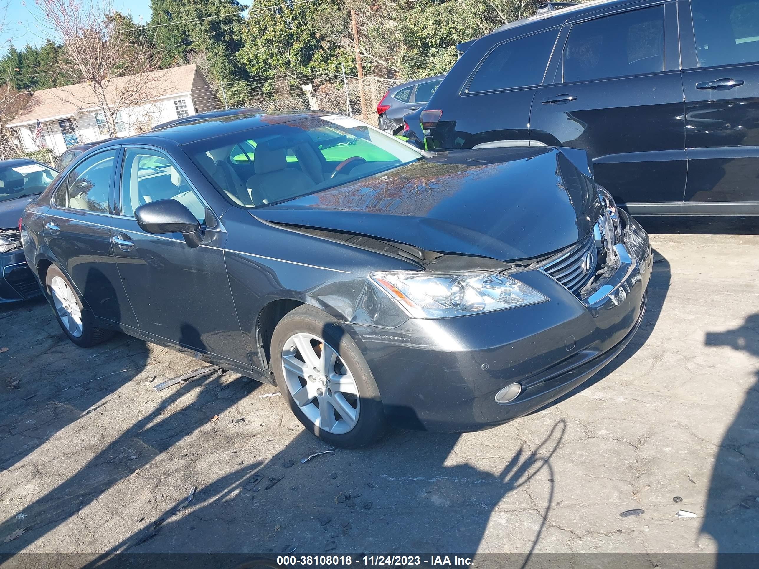 lexus es 2008 jthbj46g582243819