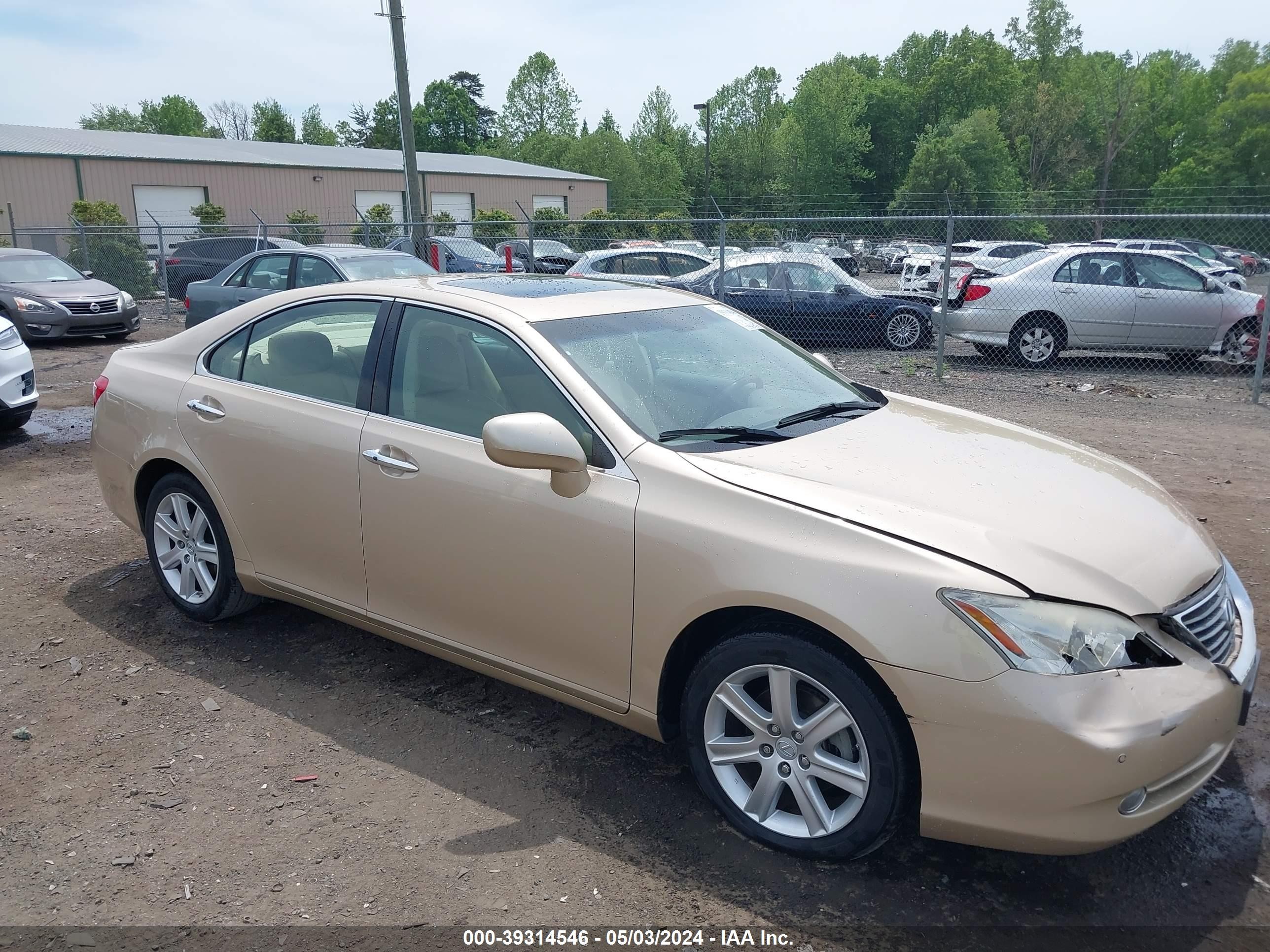 lexus es 2007 jthbj46g672029727