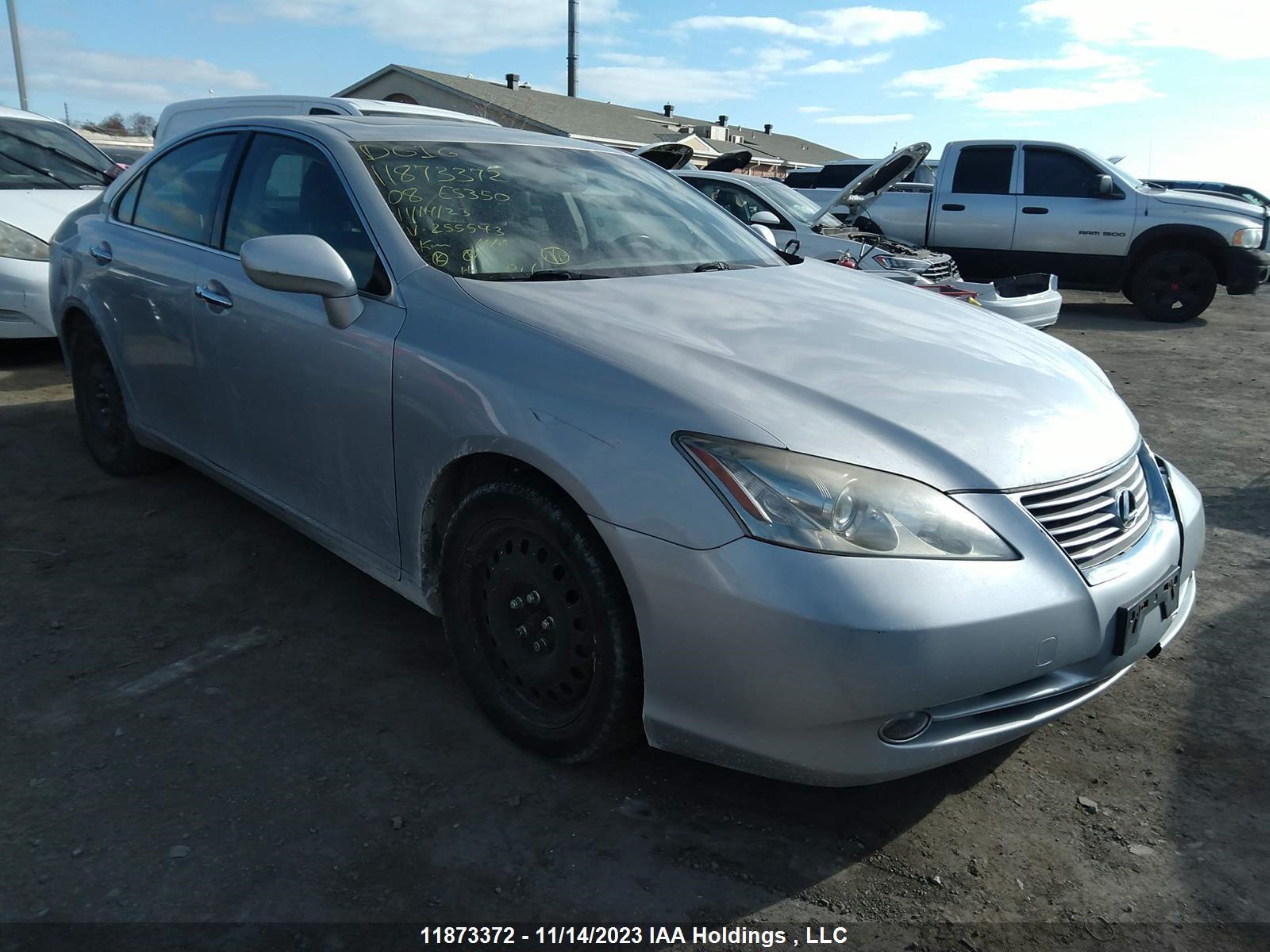 lexus es 2008 jthbj46g682255543