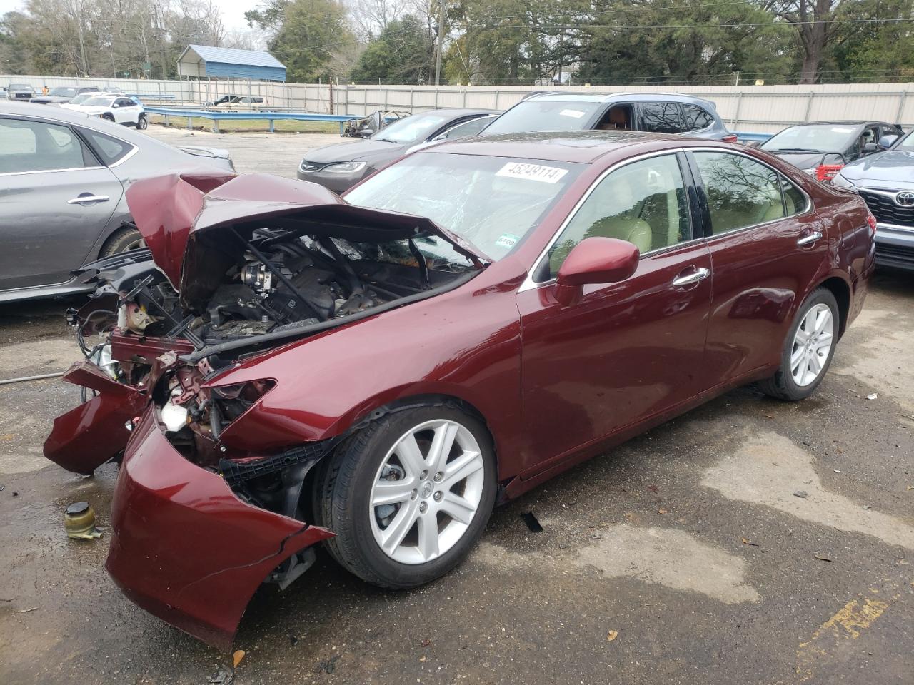 lexus es 2007 jthbj46g772070514