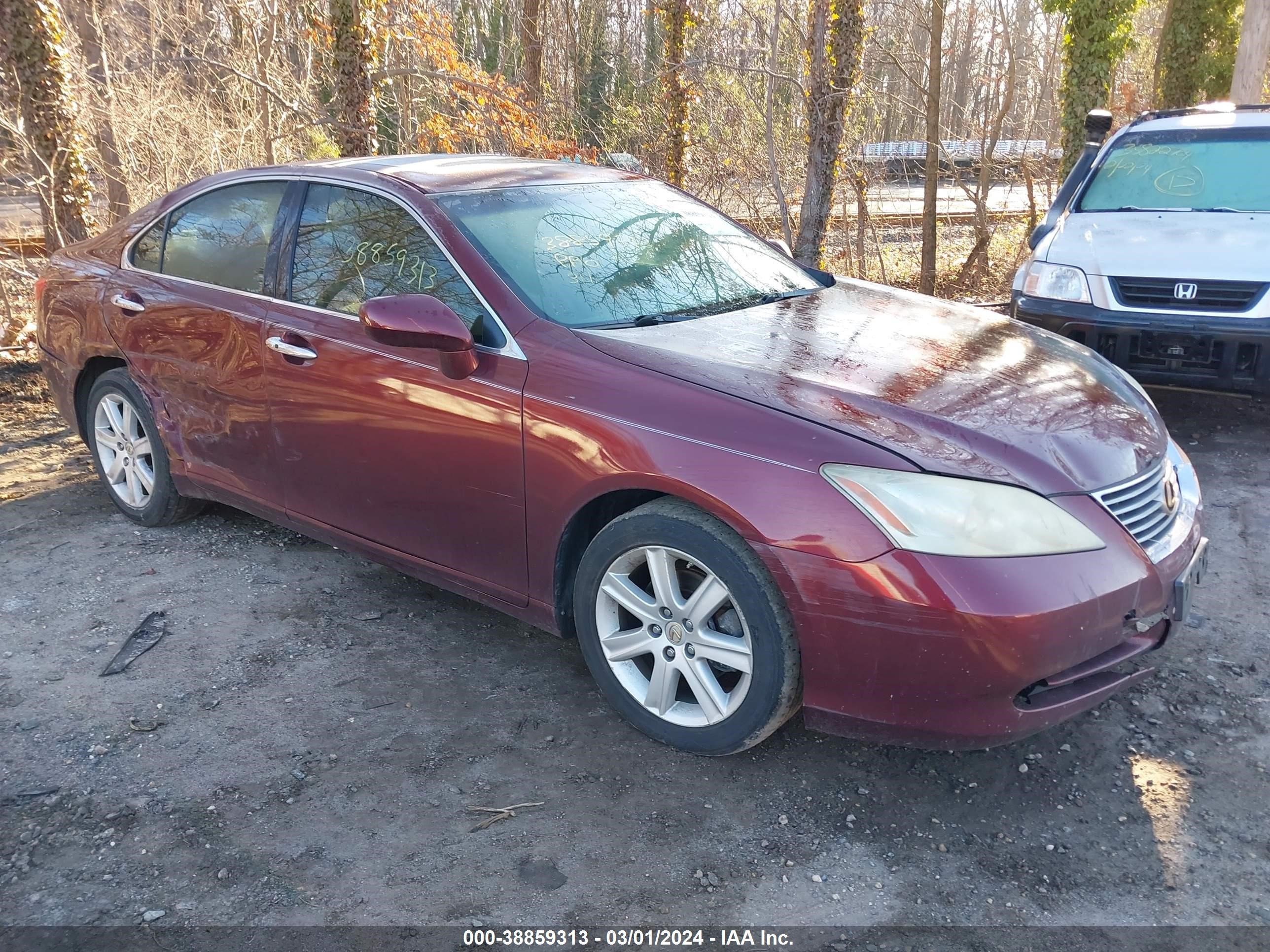 lexus es 2007 jthbj46g772084087