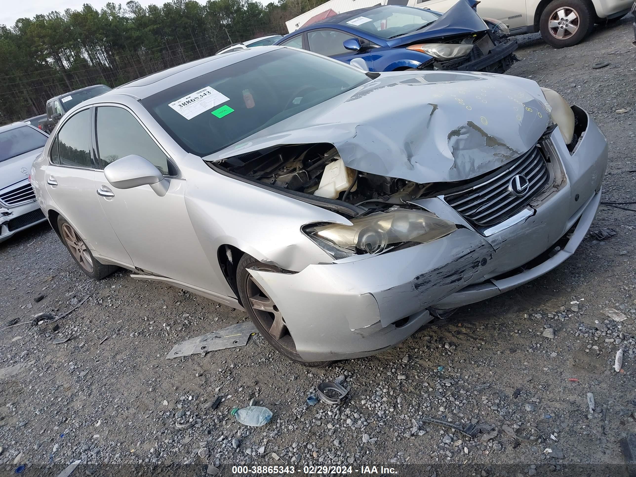 lexus es 2007 jthbj46g772119730