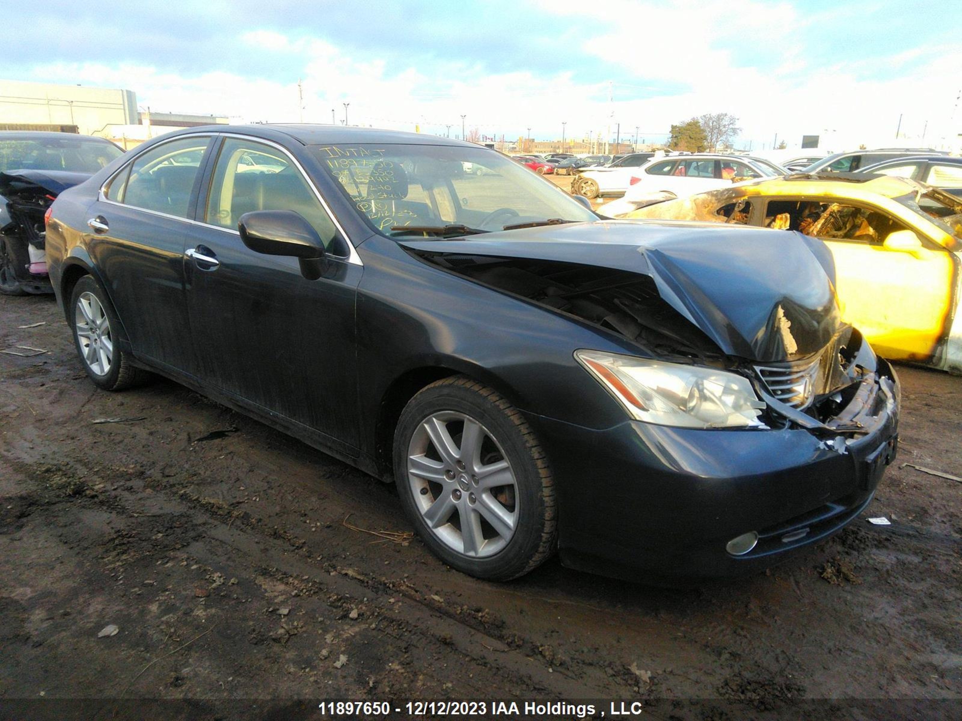 lexus es 2007 jthbj46g772139492