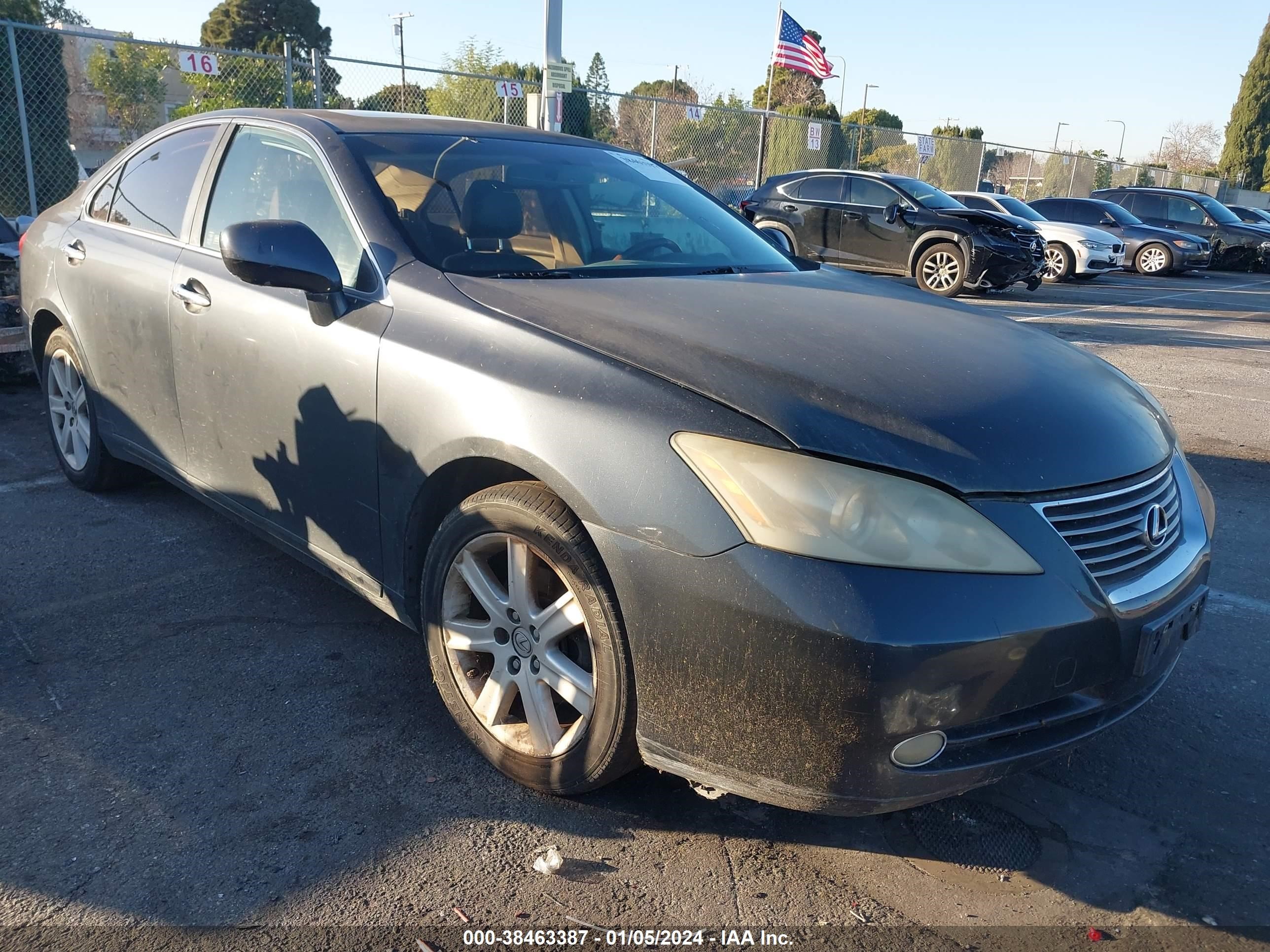 lexus es 2007 jthbj46g872040440