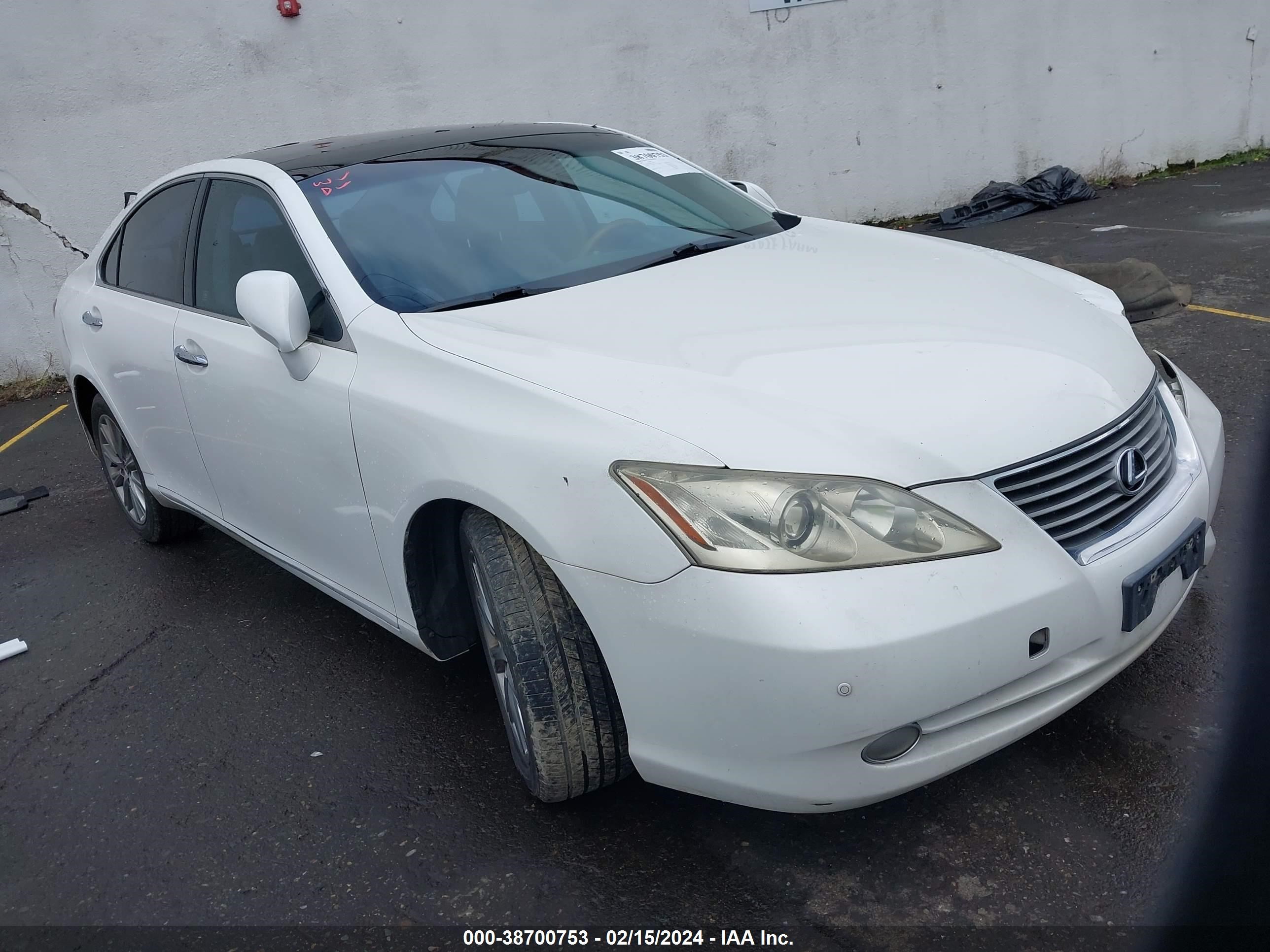 lexus es 2007 jthbj46g872060901