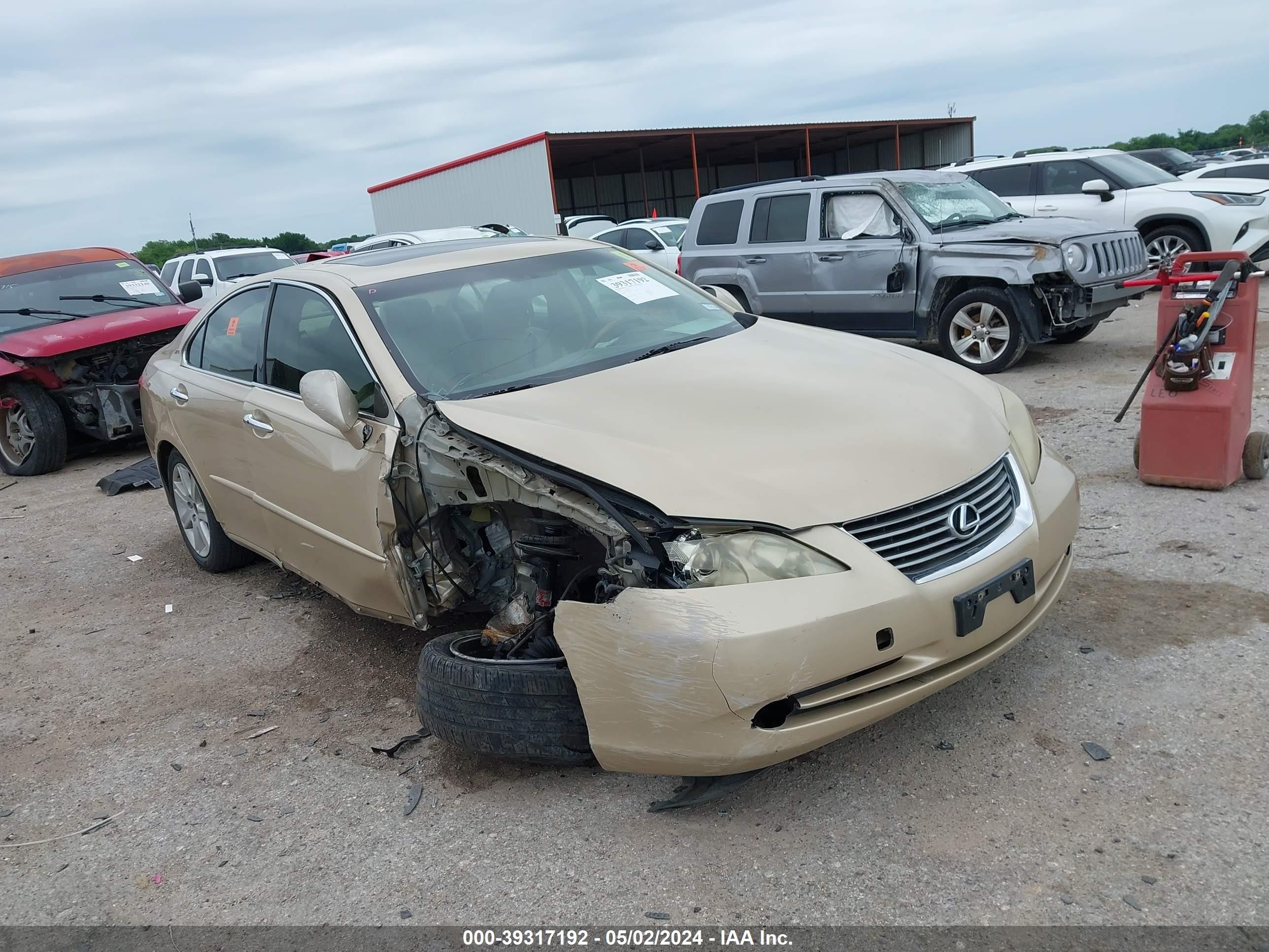 lexus es 2007 jthbj46g872090108